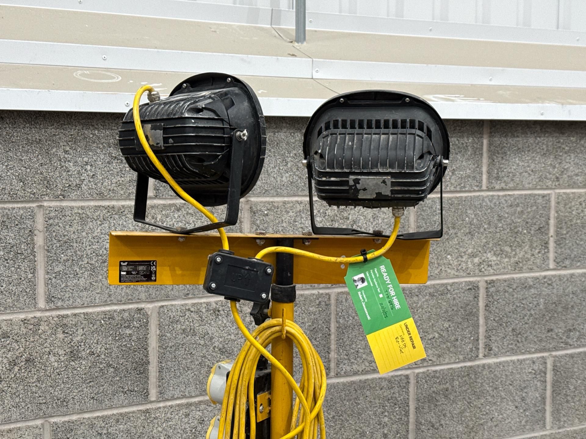 V Twin Head Led With Power Take Off. S/N: Blank-THX18976 - No Reserve - Image 7 of 8