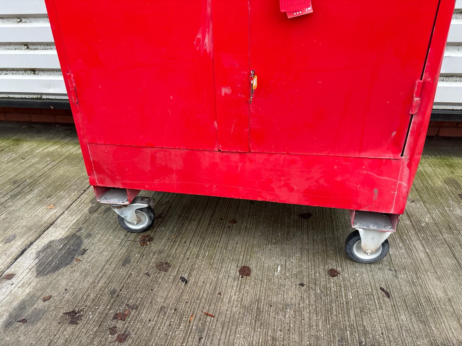 Flamstor Cabinet - Large C/W Wheels. S/N: 458B-THX21766 - No reserve - Image 3 of 9