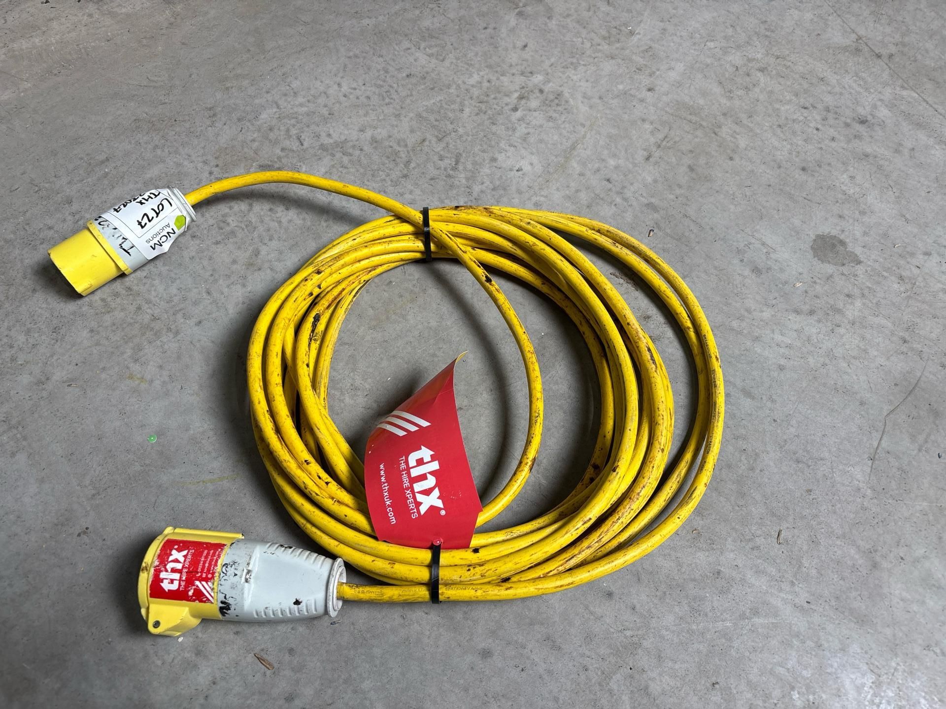 14M Extension Cable 110V 16A -THX23027 - No Reserve - Image 2 of 4