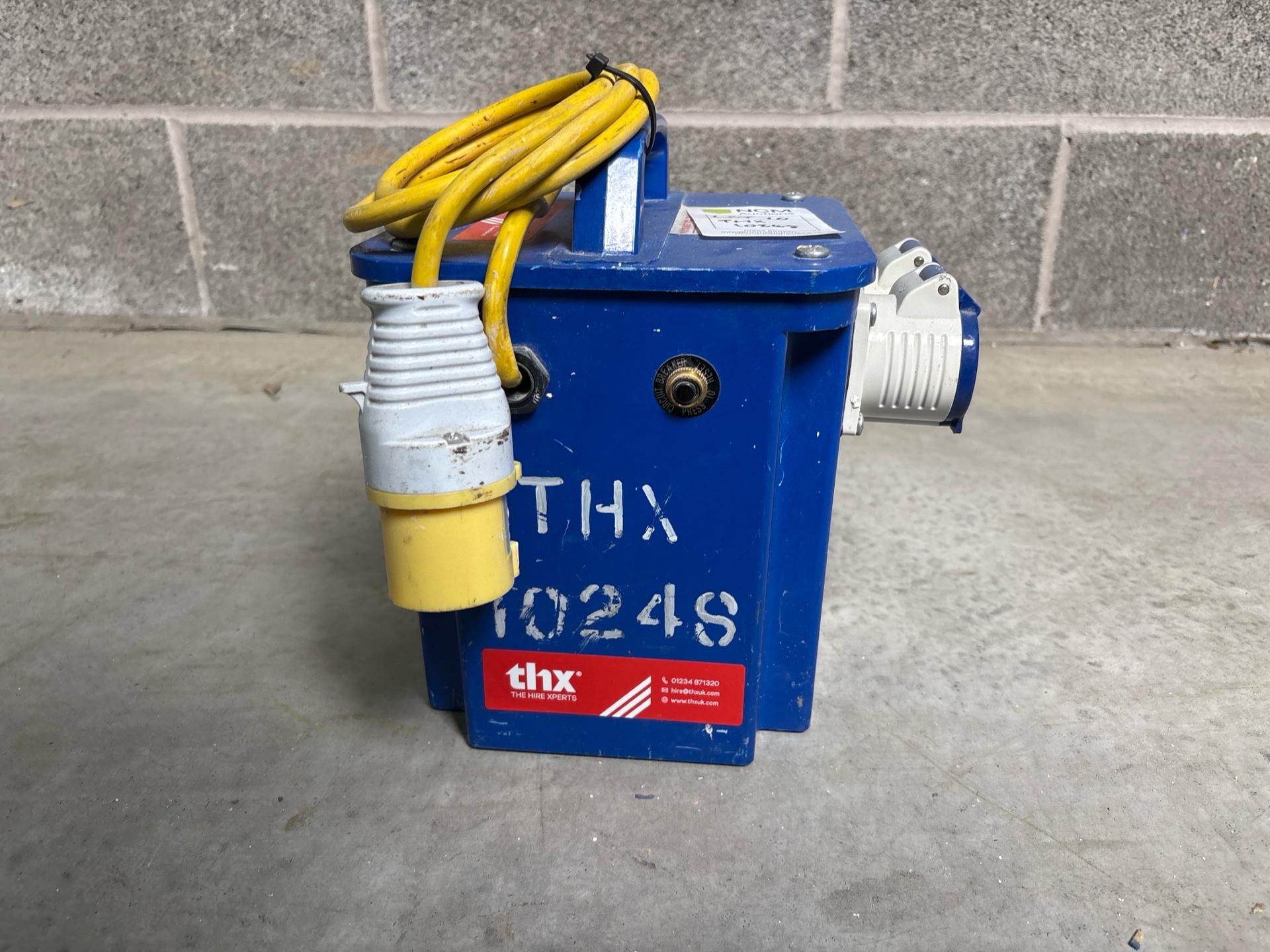 Step Up Transformer 110V To 240V - 16A S/N: Blank-THX10248 - No Reserve