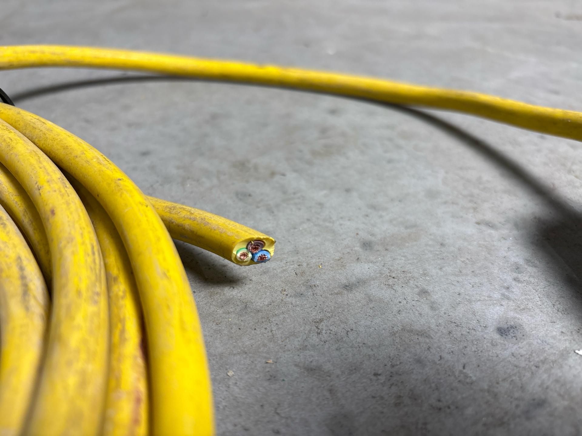 14M Extension Cable 110V 16A -THX23025 - No Reserve - Image 5 of 5