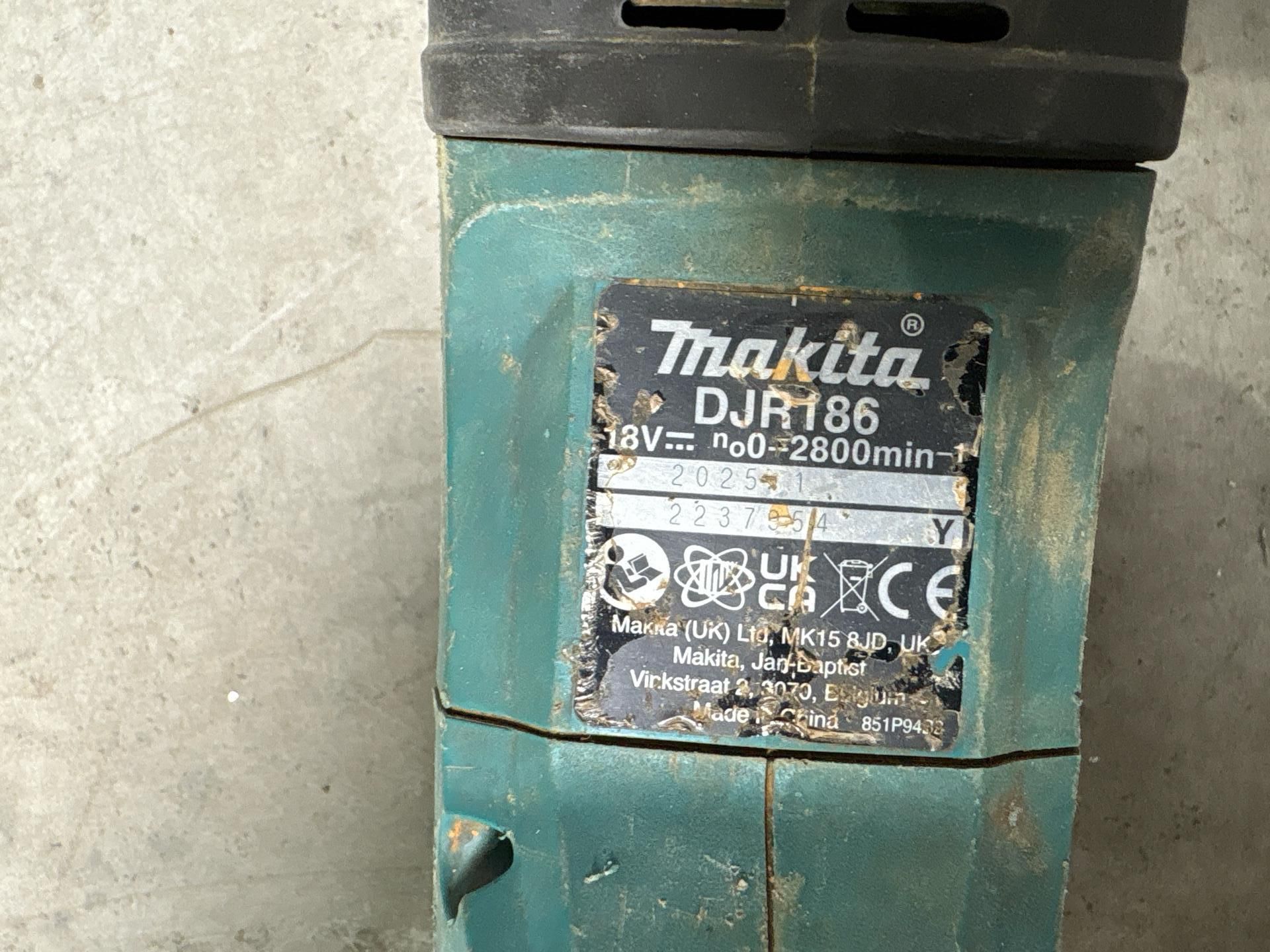 Makita Reciprocating Saw 18 V Cordless. S/N: 2237954Y-THX24898 - No Reserve - Image 6 of 7