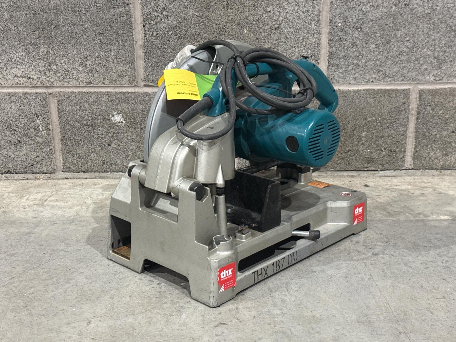 Makita Metal Chop Saw - Thx18700 - No Reserve - Image 6 of 6