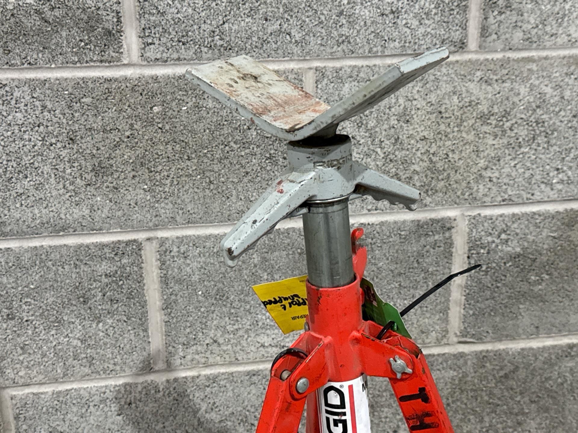 Ridgid Pipe Stand Run And Twist - Thx11429 - No Reserve - Image 3 of 4