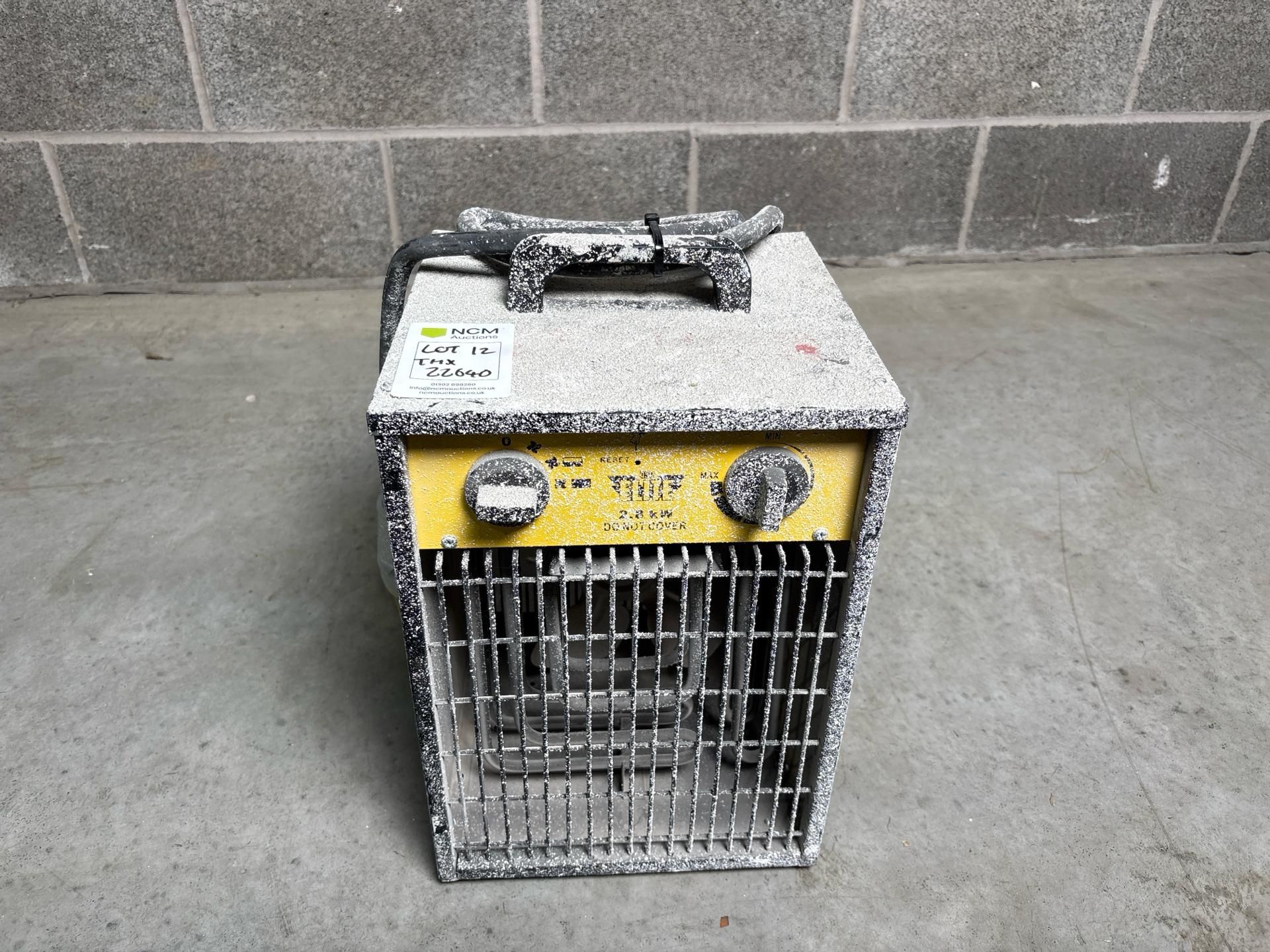 Kw Fan Heater 110V 32A. S/N: Ehfh110082400802-THX22640 - No Reserve - Image 2 of 8