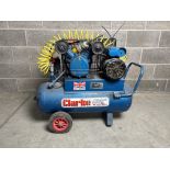Clarke Air 14cfm Compressor - THX11479 - No Reserve