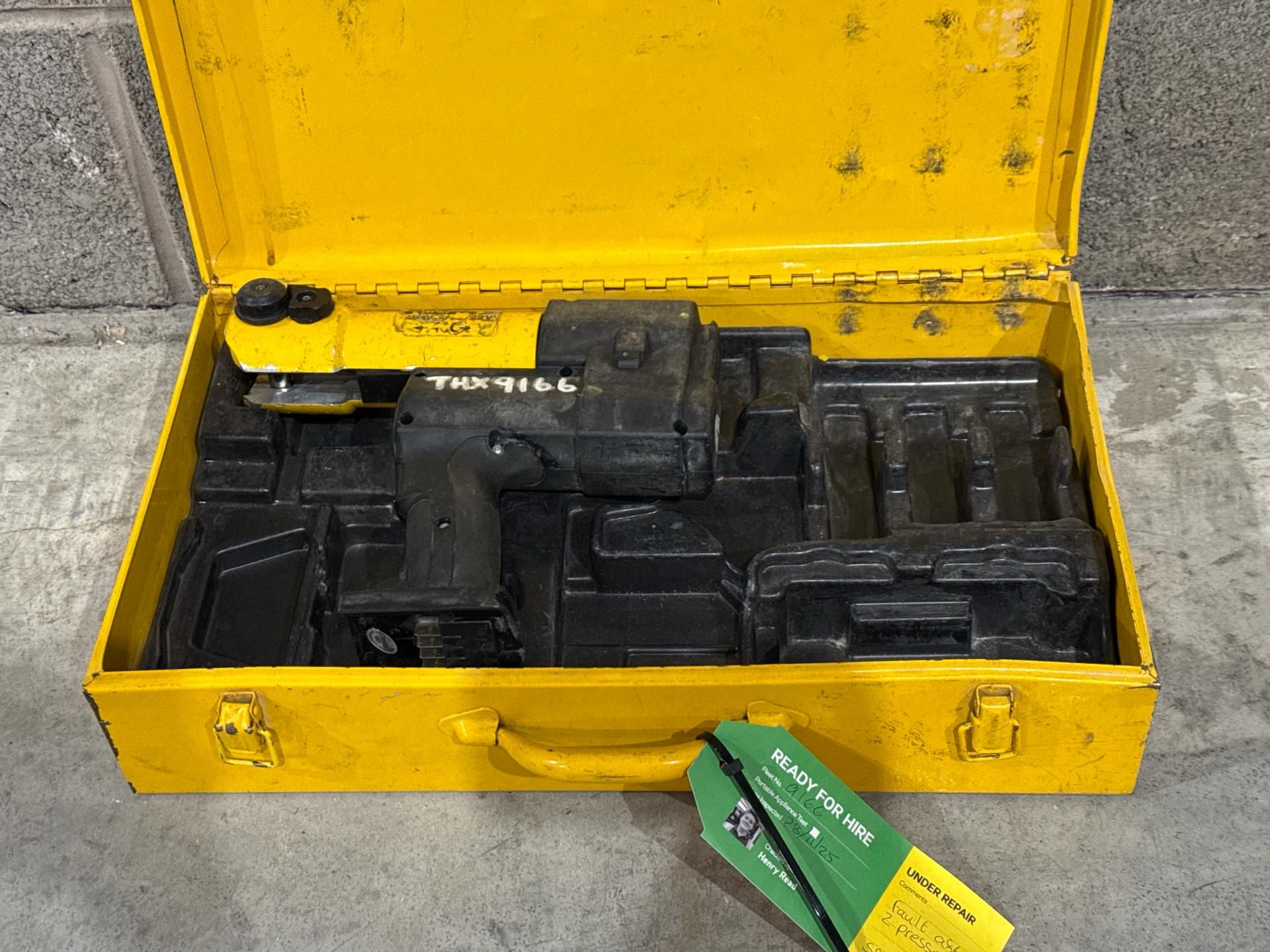 Rems Akku Press Tool - Thx9166 - No Reserve