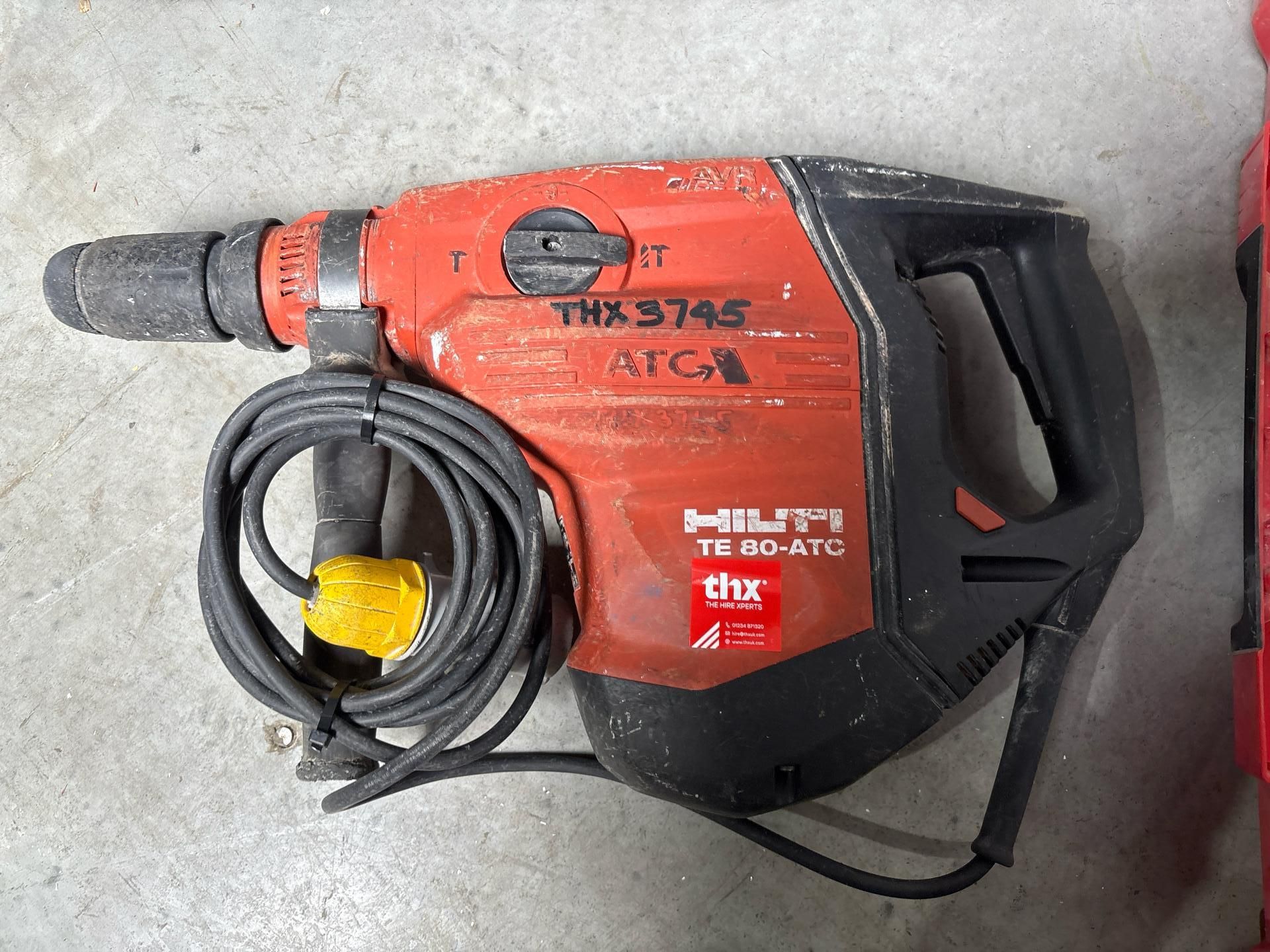Hilte Te80 Combihammer Sds Max. S/N: 021760-THX3745 - No Reserve - Image 6 of 8