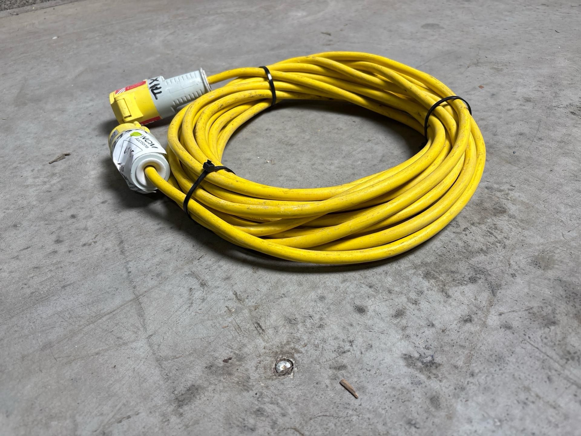 14M Extension Cable 110V 16A. -THX27381 - No Reserve - Image 2 of 4