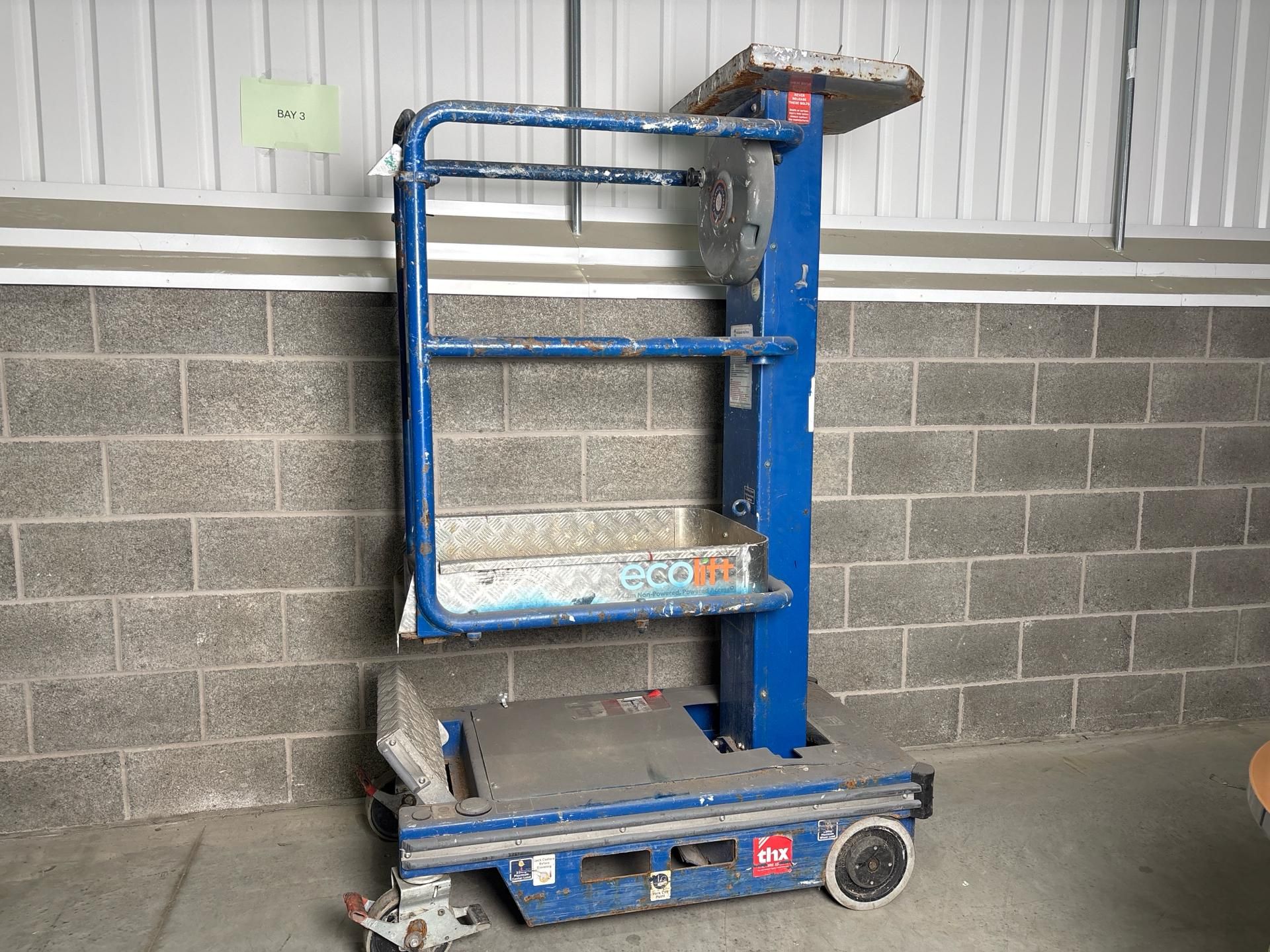 Ecolift Work Platform - THX4686 - No Reserve