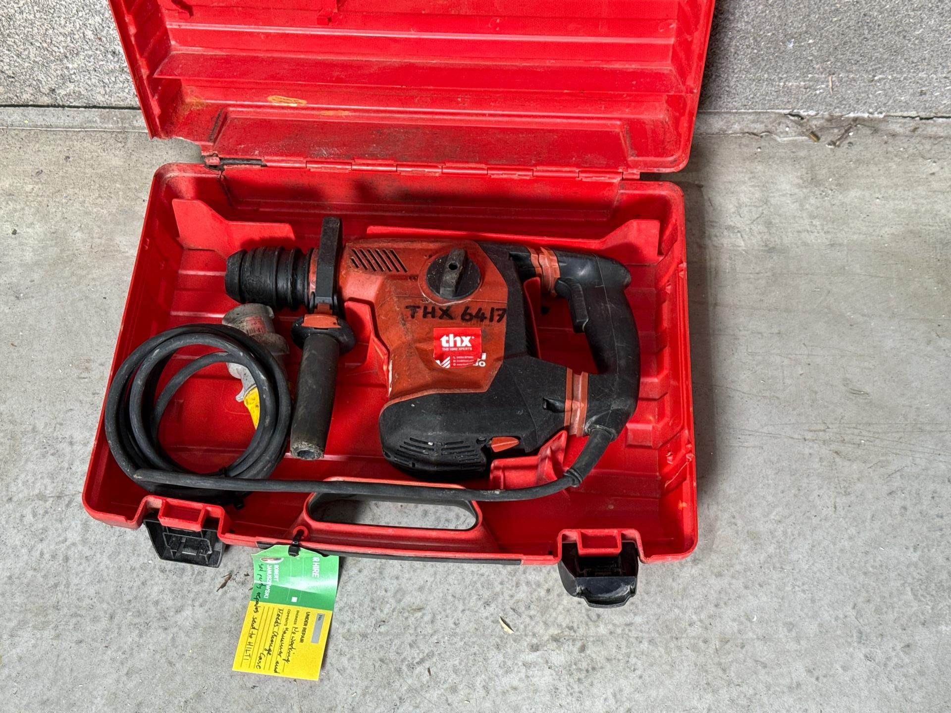 HILTI Rotary Hammer - THX6417 - No Reserve - Image 2 of 6