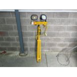 V Twin Head Swing Leg Led Lighting. S/N: Blank-THX19390 - No reserve