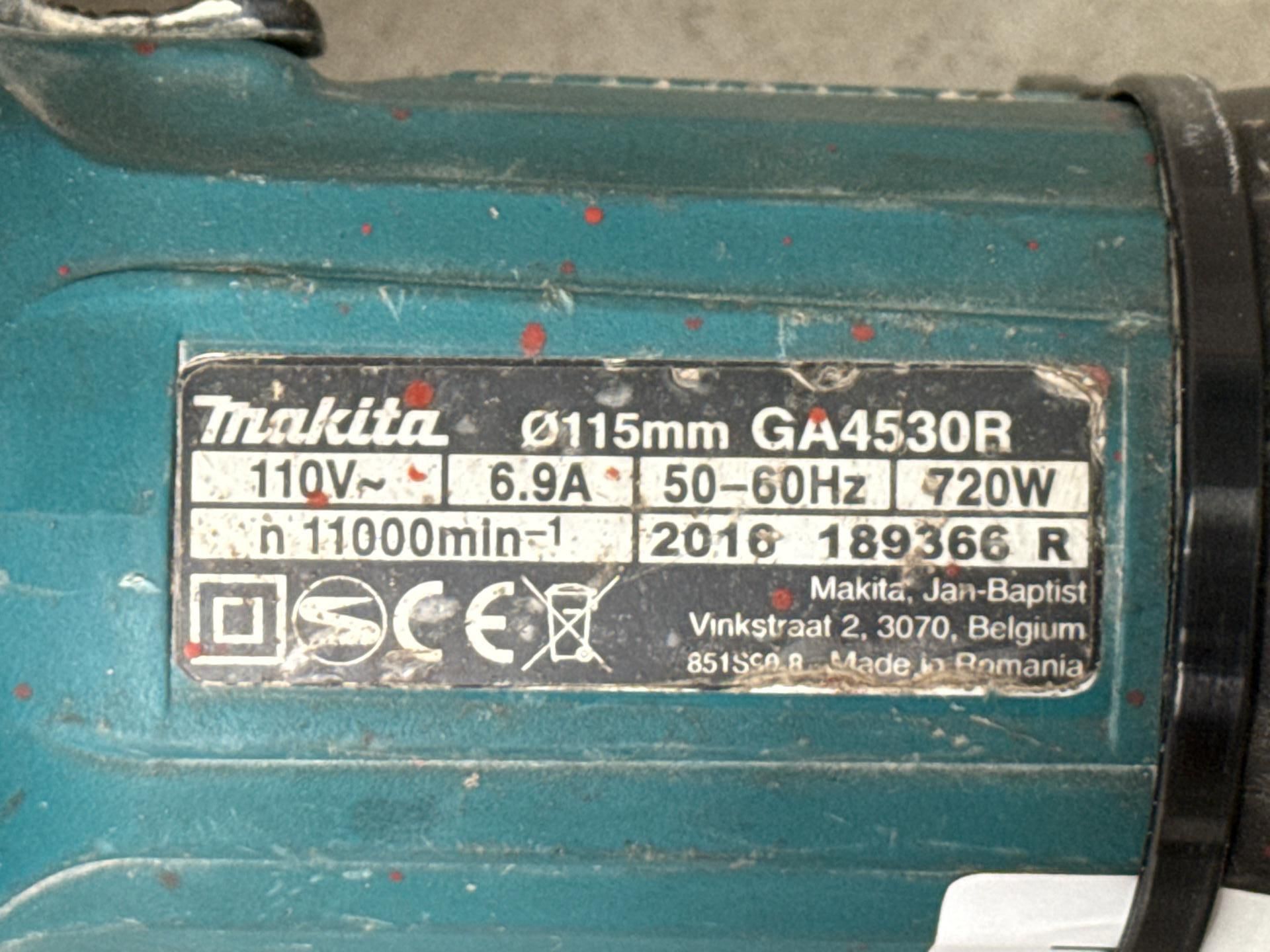 Makita Angle grinder - THX3704 - No Reserve - Image 2 of 4