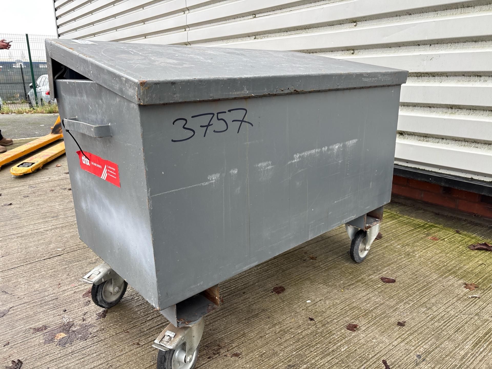 Wheeled Site Security Chest - Medium. S/N: 138-THX3757 - No Reserve - Image 2 of 8