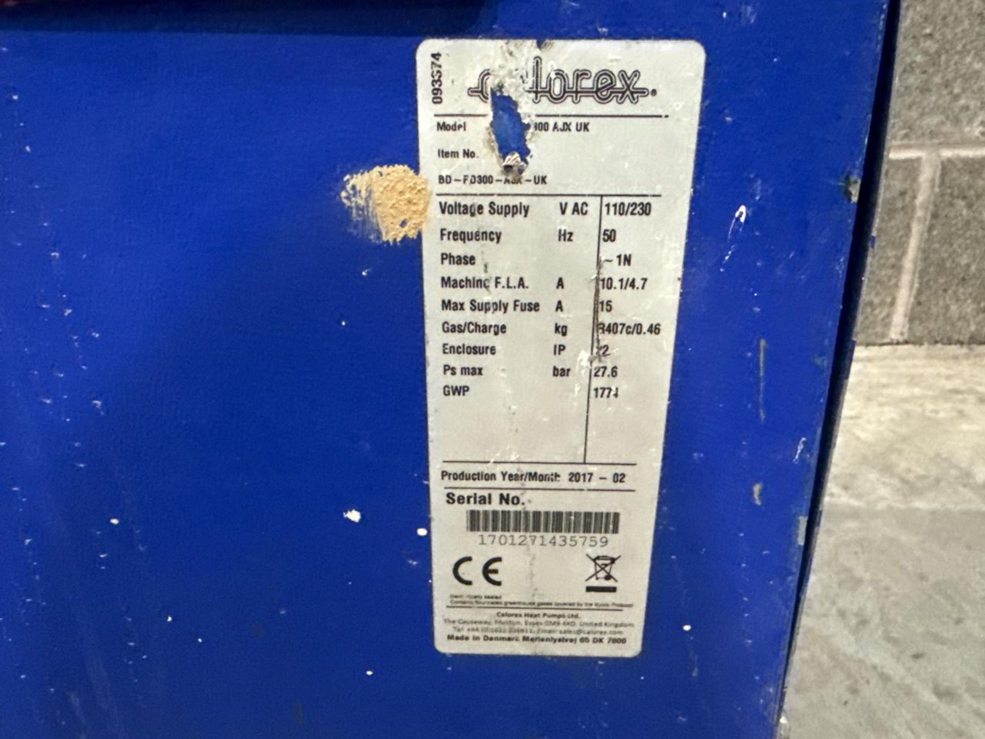 Dual Voltage Dehumidifier - (Add Voltage Here)-THX6404 - No Reserve - Image 6 of 7