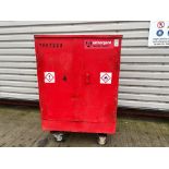 Flamstor Cabinet - Large C/W Wheels. S/N: 1247B-THX7238 - No Reserve