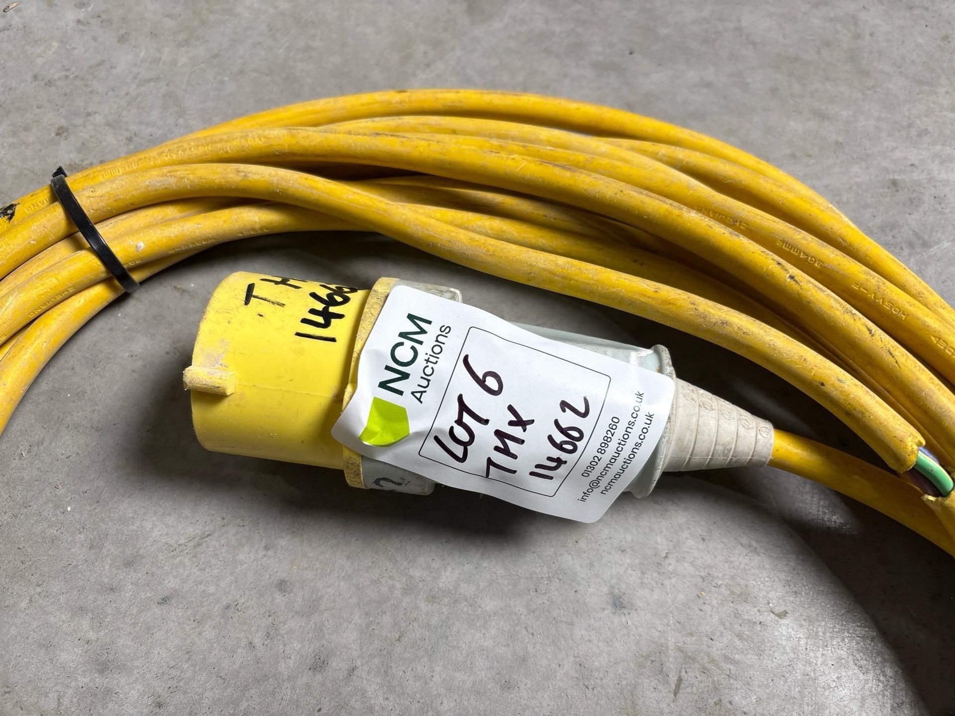 14M Extension Cable 4Mm 110V 32A -THX14662 - No Reserve - Image 2 of 5
