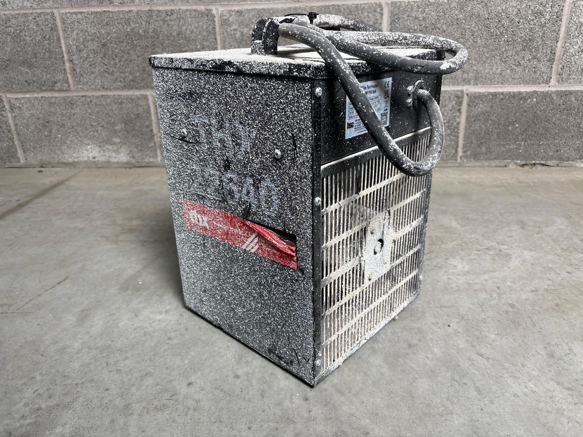 Kw Fan Heater 110V 32A. S/N: Ehfh110082400802-THX22640 - No Reserve - Image 4 of 8