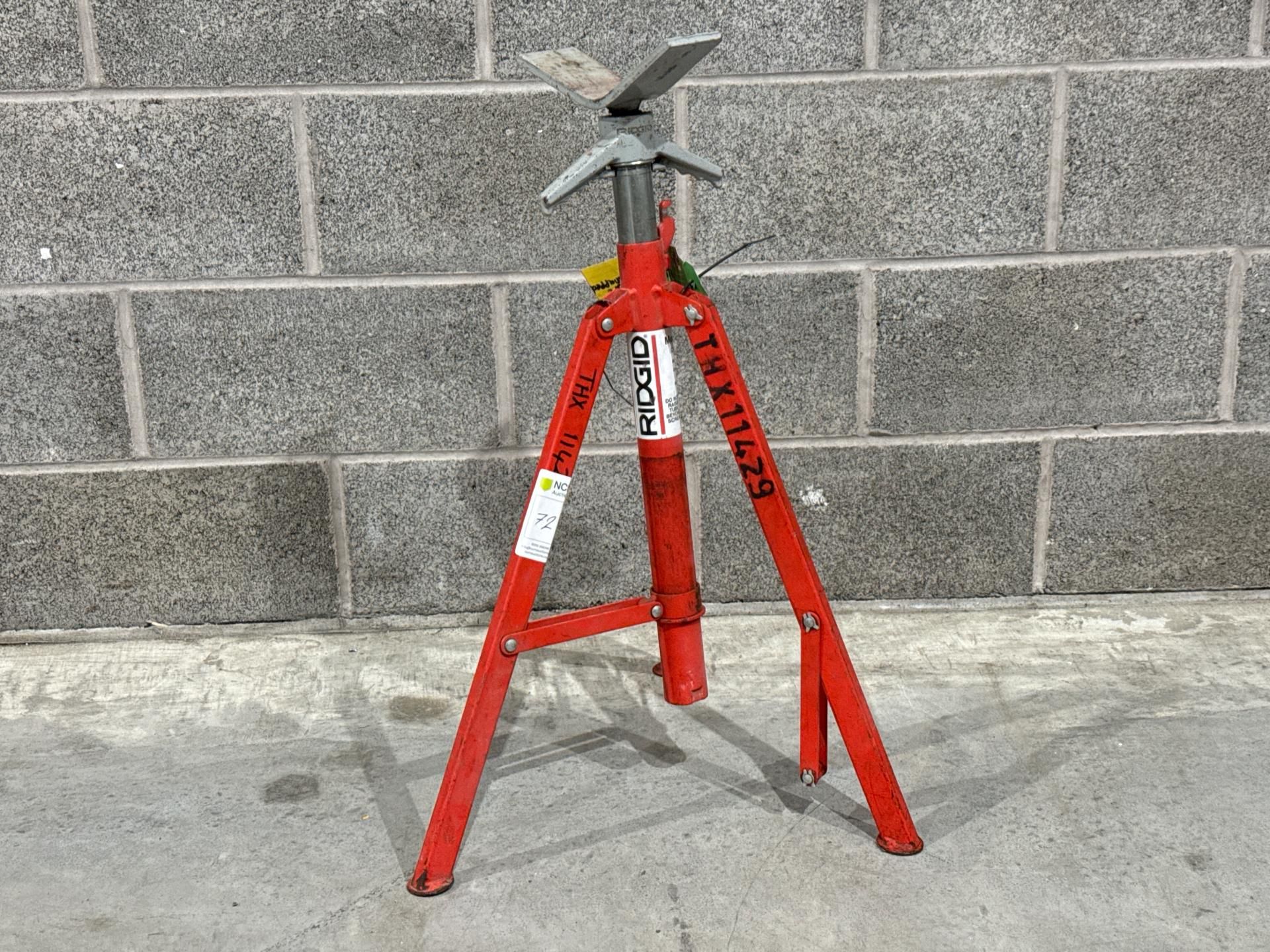 Ridgid Pipe Stand Run And Twist - Thx11429 - No Reserve