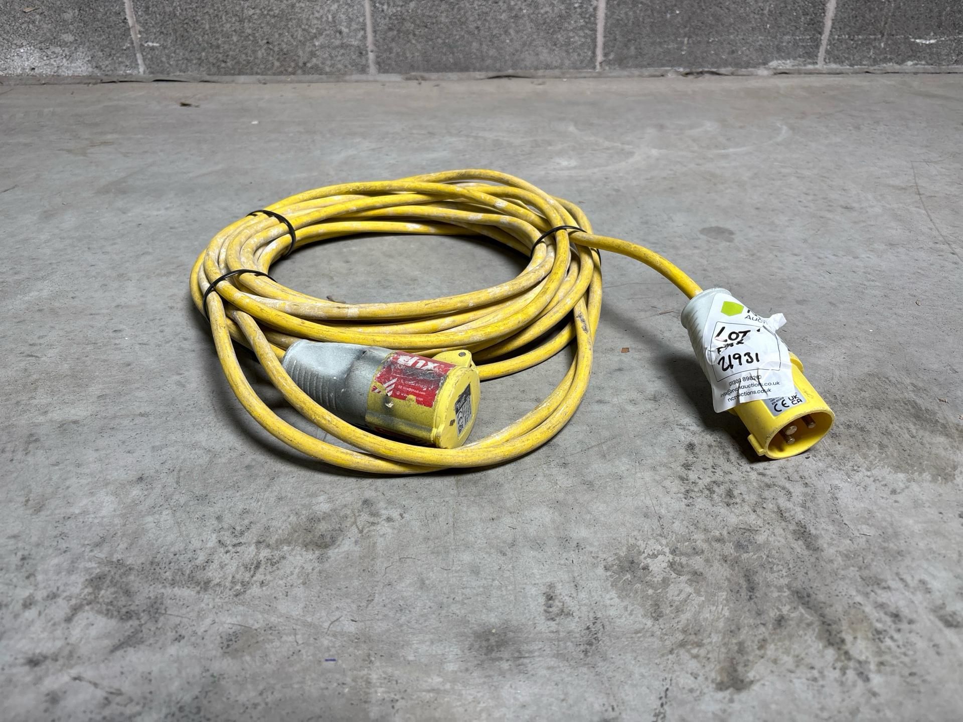 14M Extension Cable 110V 16A -THX21931 - No Reserve - Image 3 of 5