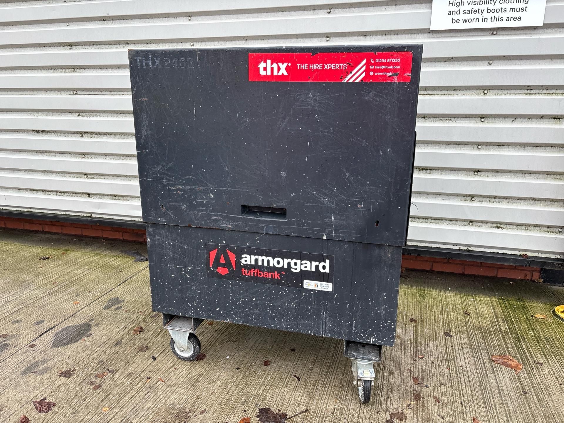 Armorguard Tuffbank Site Box - THX24631 - No Reserve - Image 3 of 11