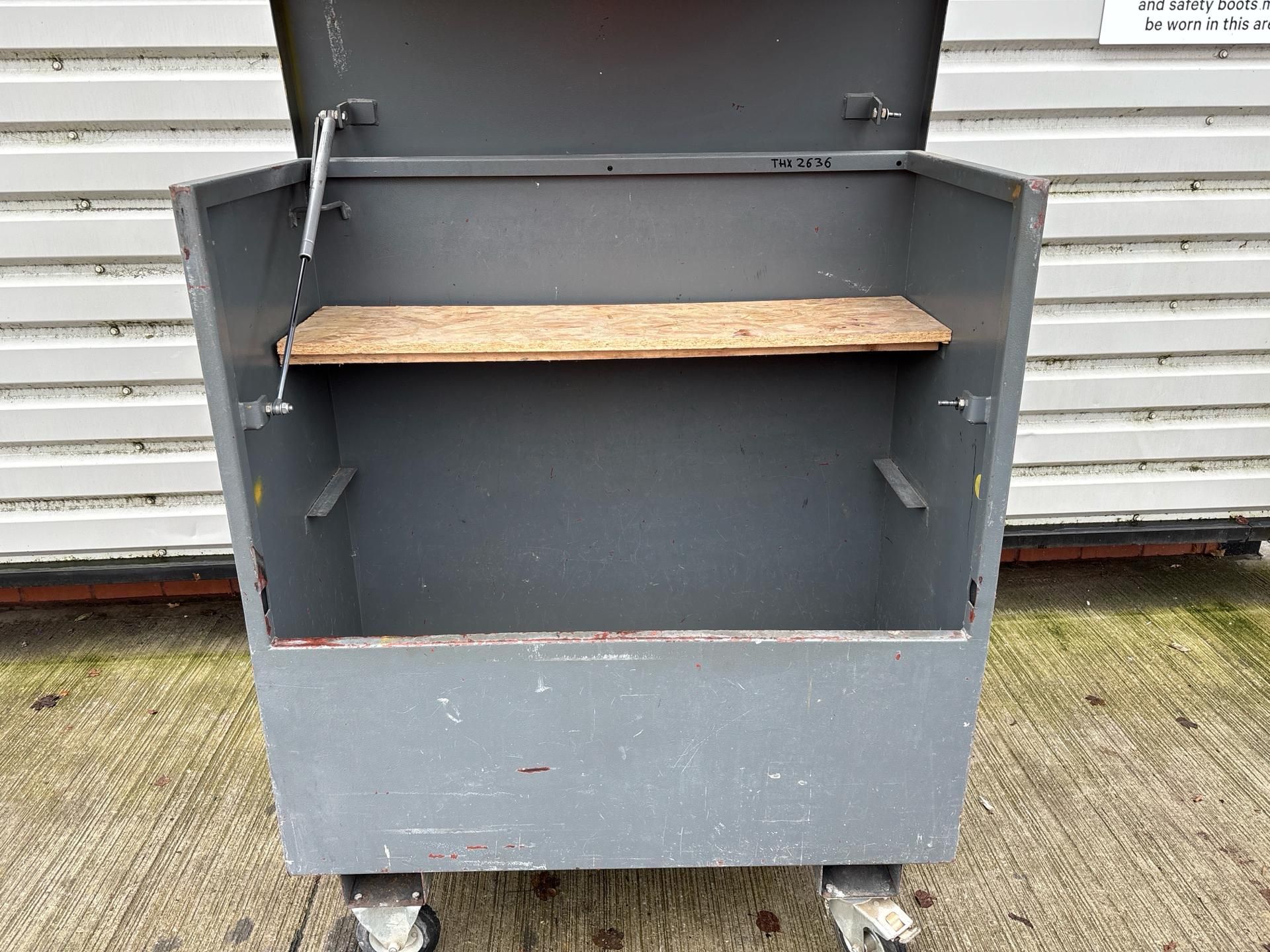Wheeled Site Security Chest - Large. S/N: 177B-THX2636 - No Reserve - Image 3 of 9