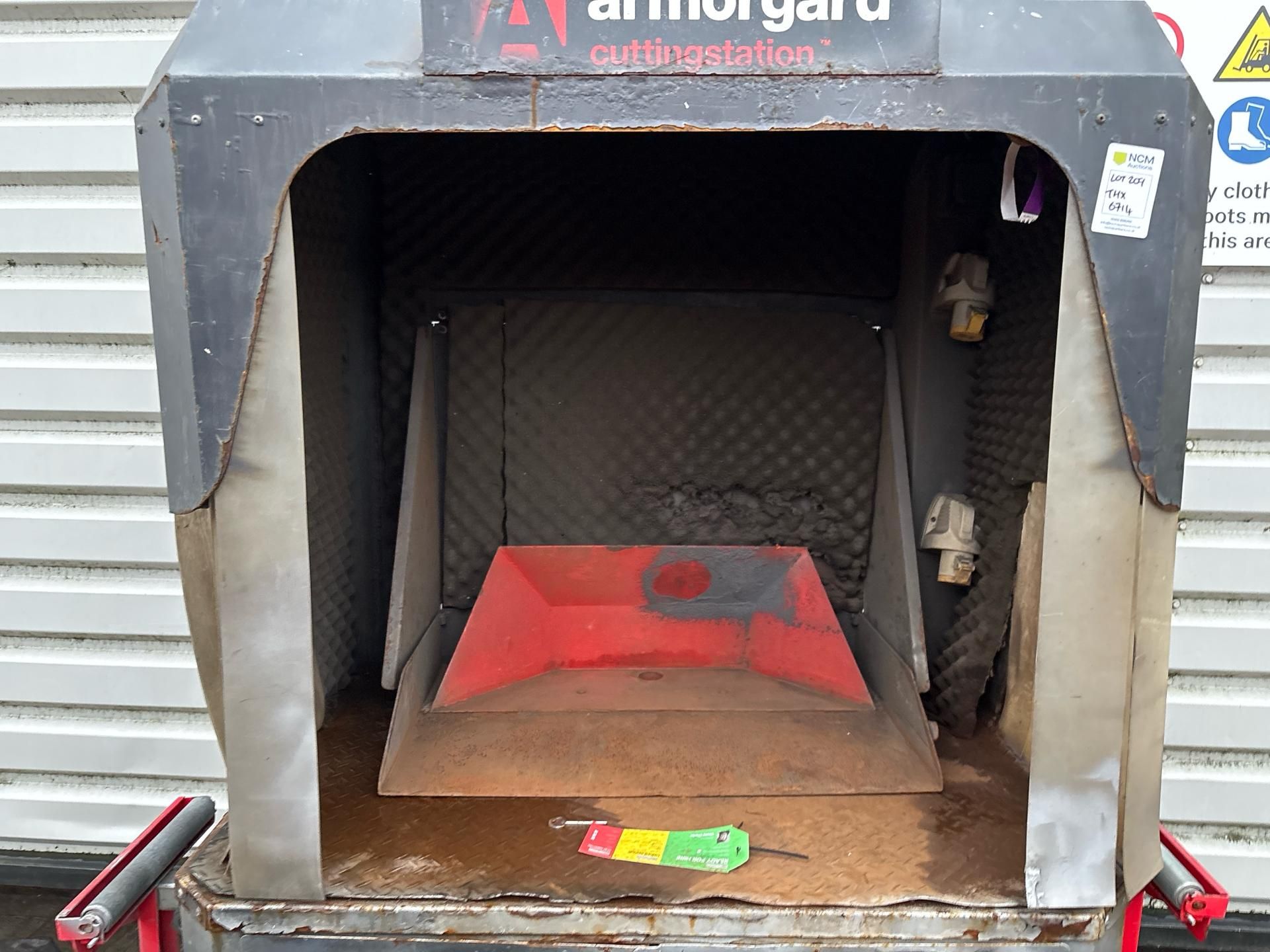 Armorgard Cutting Station. S/N: 329-THX6714 - No reserve - Image 6 of 10