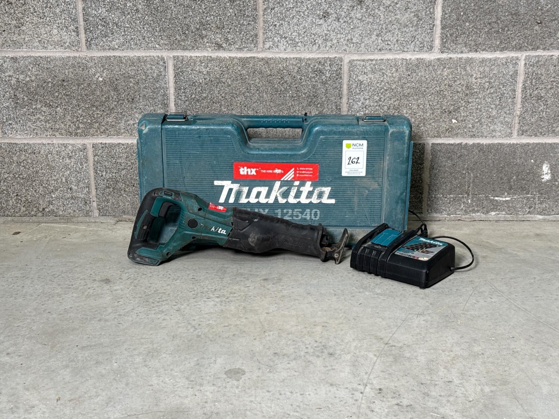 Makita Cordless Reciprocating Saw And Battery Charger - THX12540 - No Reserve
