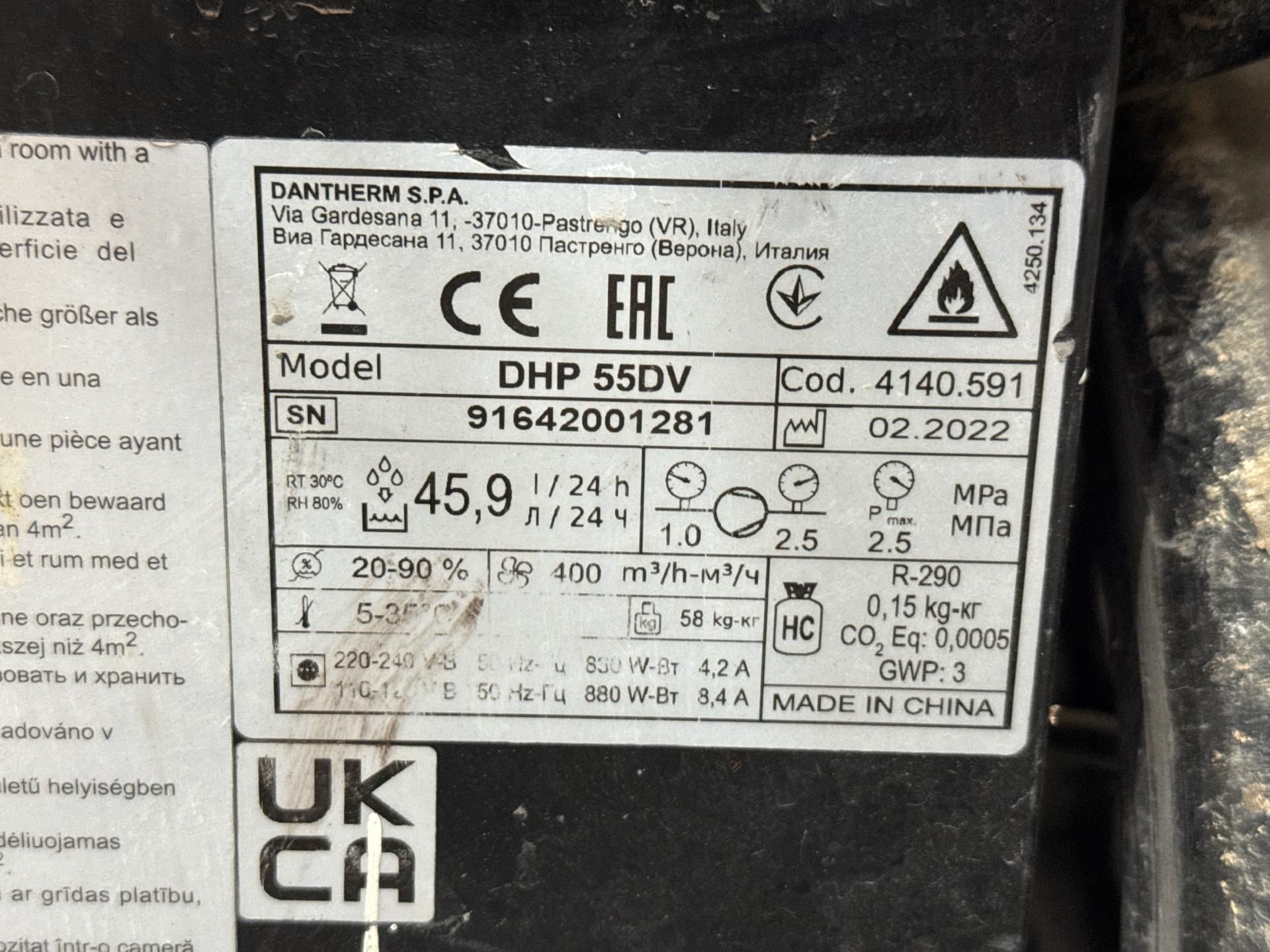 Master Climate Solutions Large Dehumidifier - Thx14912 - No Reserve - Image 7 of 7