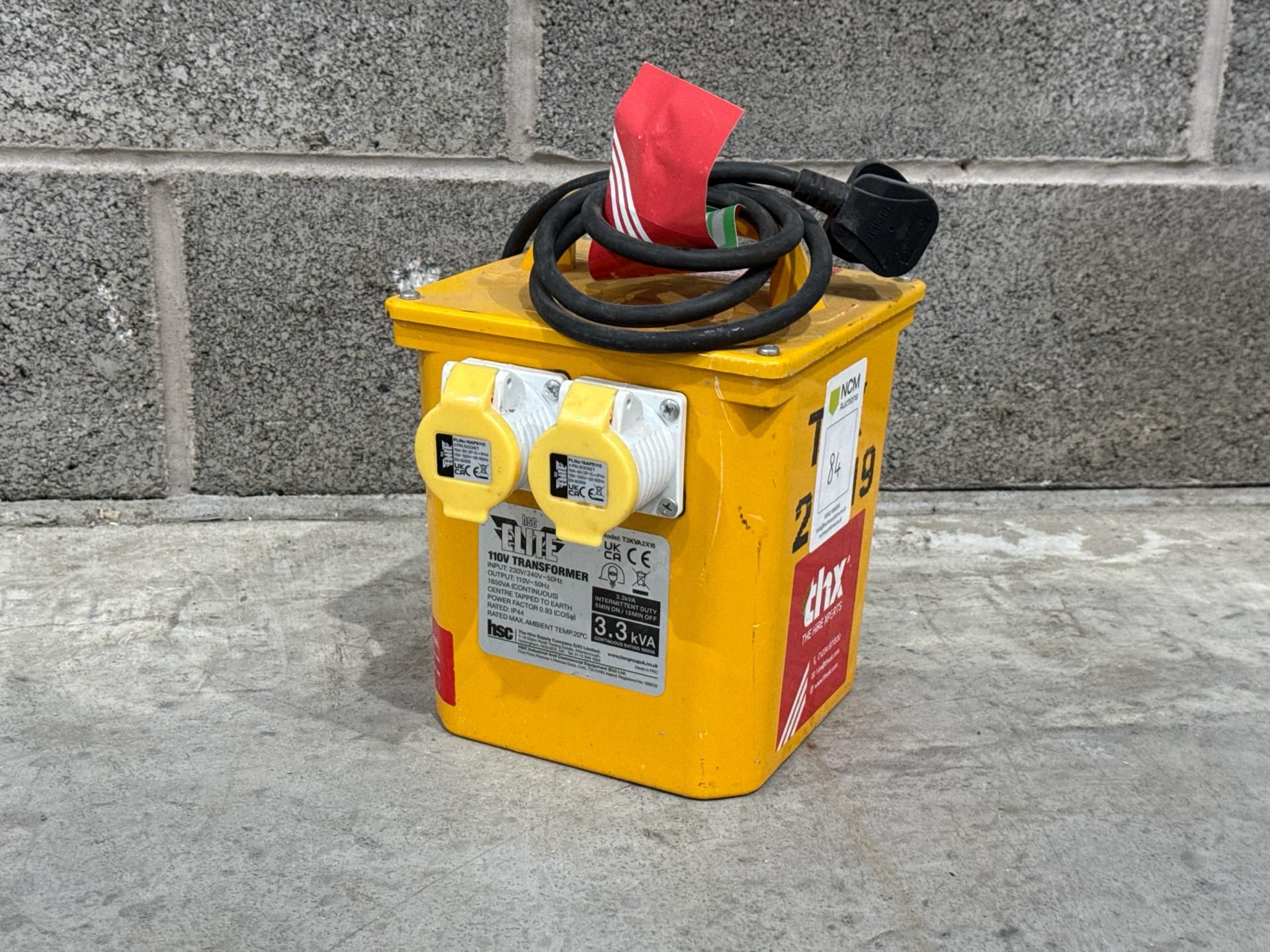 3.3 kVA HSC Elite Portable Tool Transformer - Thx27119 - No Reserve