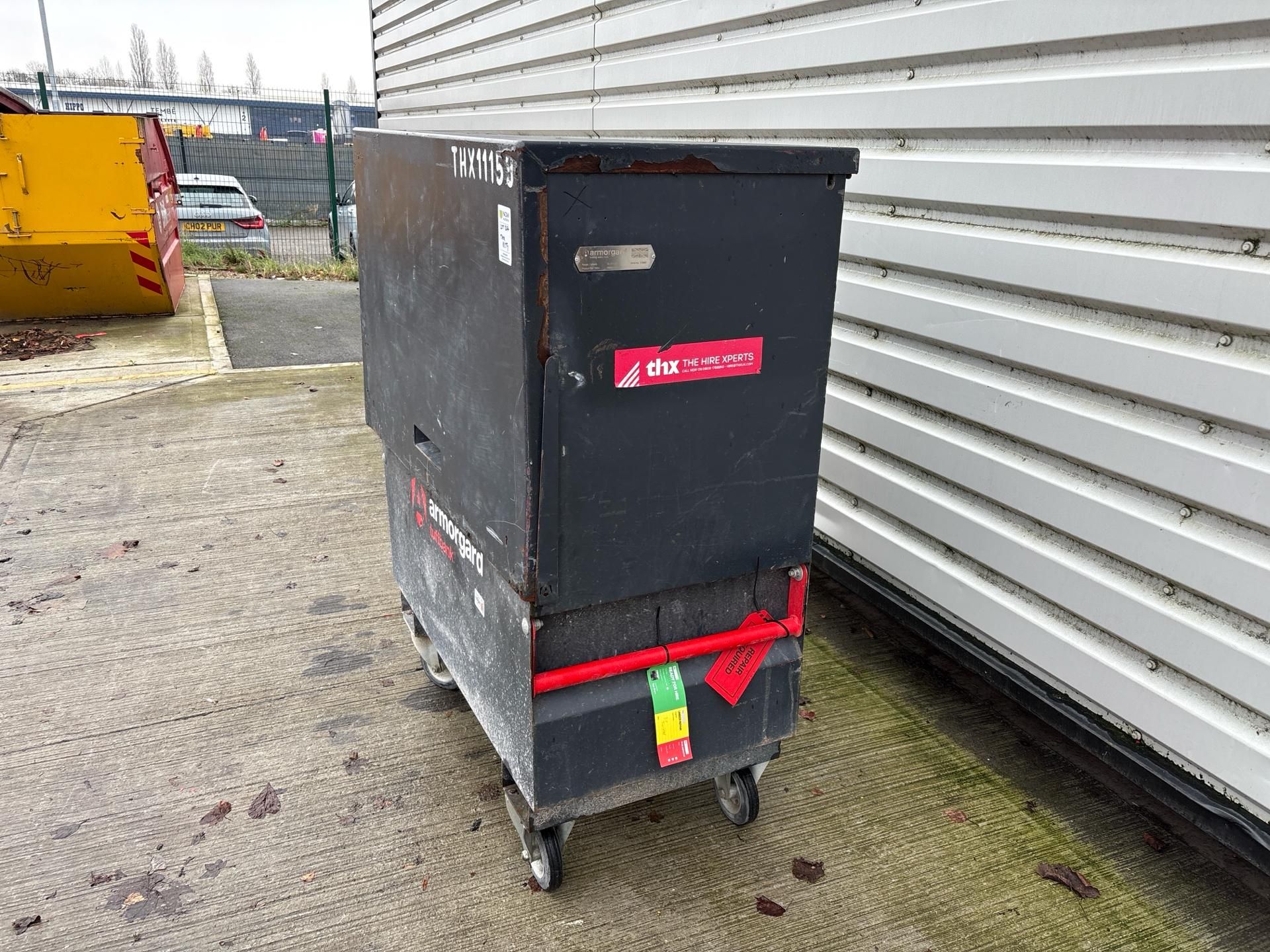 Wheeled Site Security Chest - Large. S/N: 687-THX11159 - No Reserve - Image 5 of 7