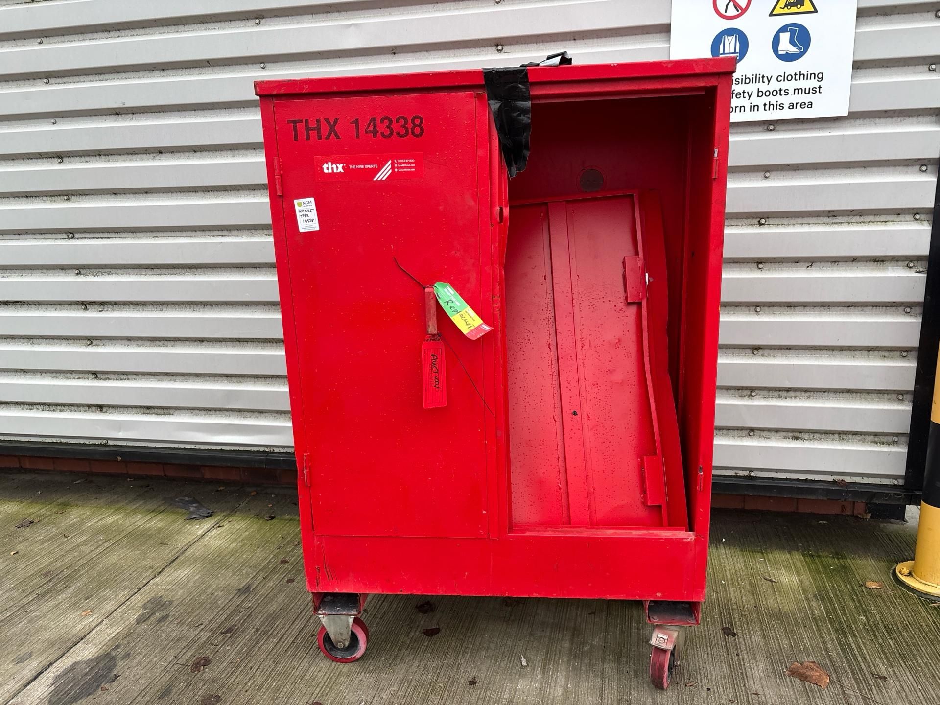 Flamstor Cabinet - Large C/W Wheels. S/N: 339-THX14338 - No reserve