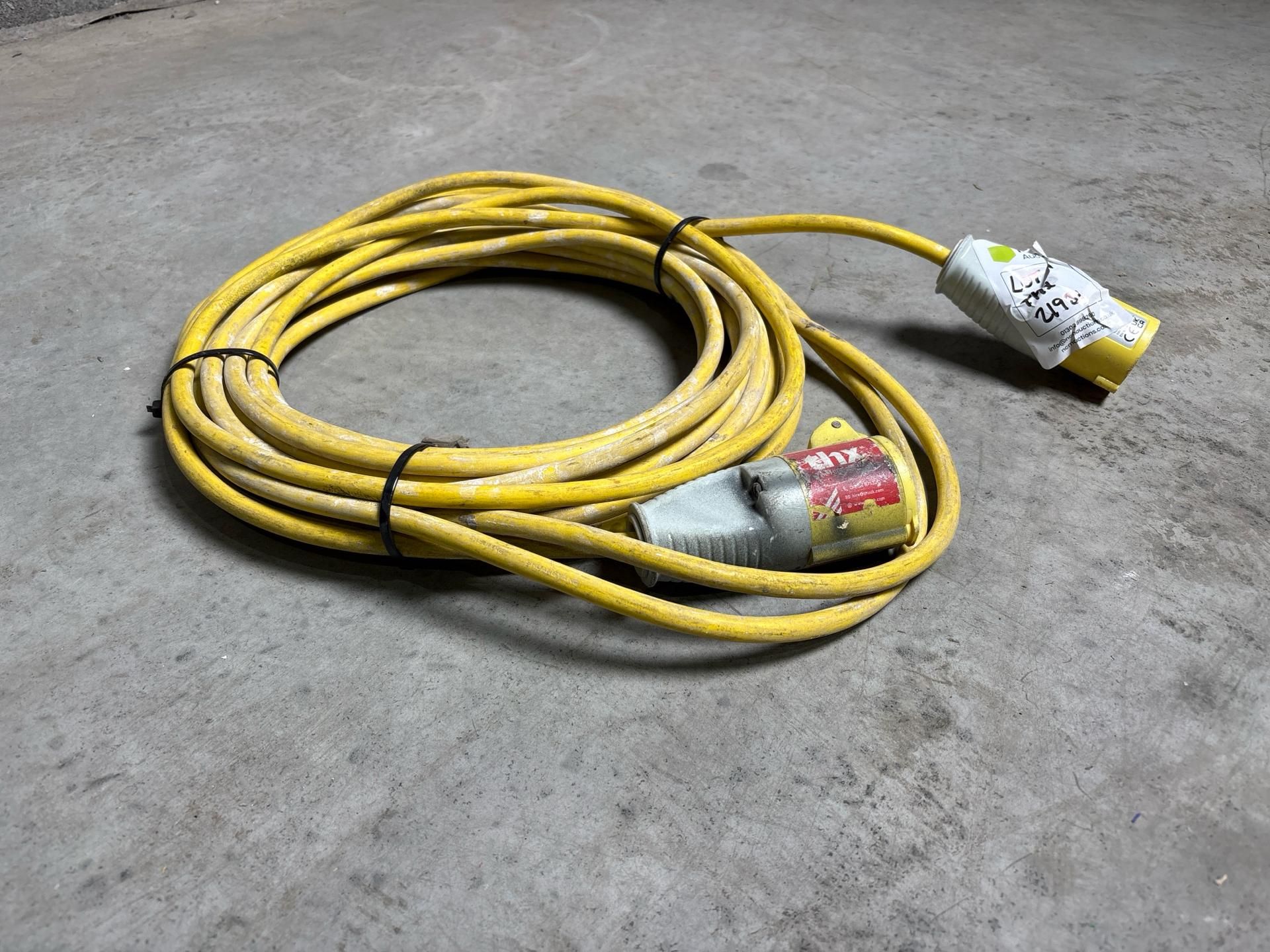 14M Extension Cable 110V 16A -THX21931 - No Reserve - Image 4 of 5