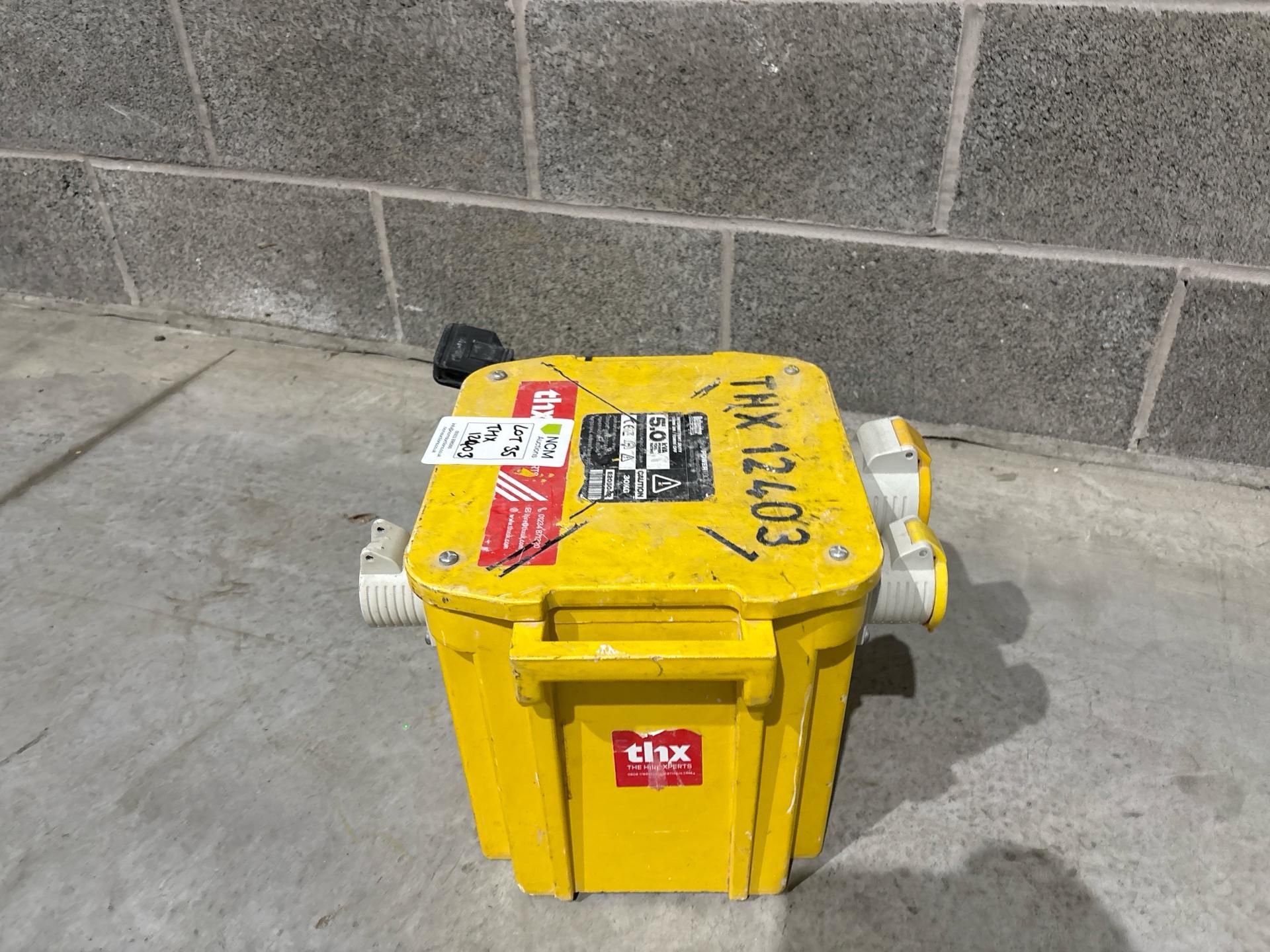 5.0 Kva Transformer -THX12403 - No Reserve - Image 4 of 7