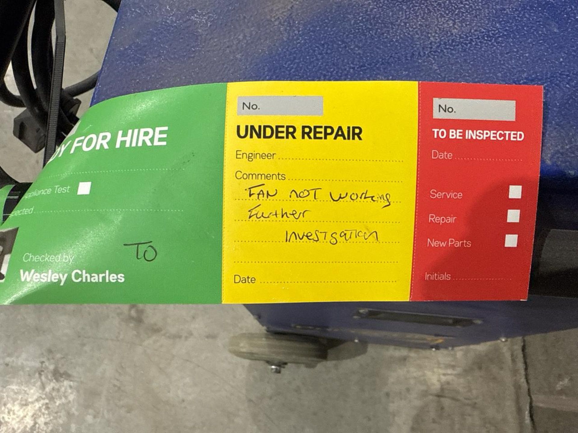 Dual Voltage Dehumidifier - (Add Voltage Here). S/N: Blank-THX7462 - No Reserve - Image 4 of 6