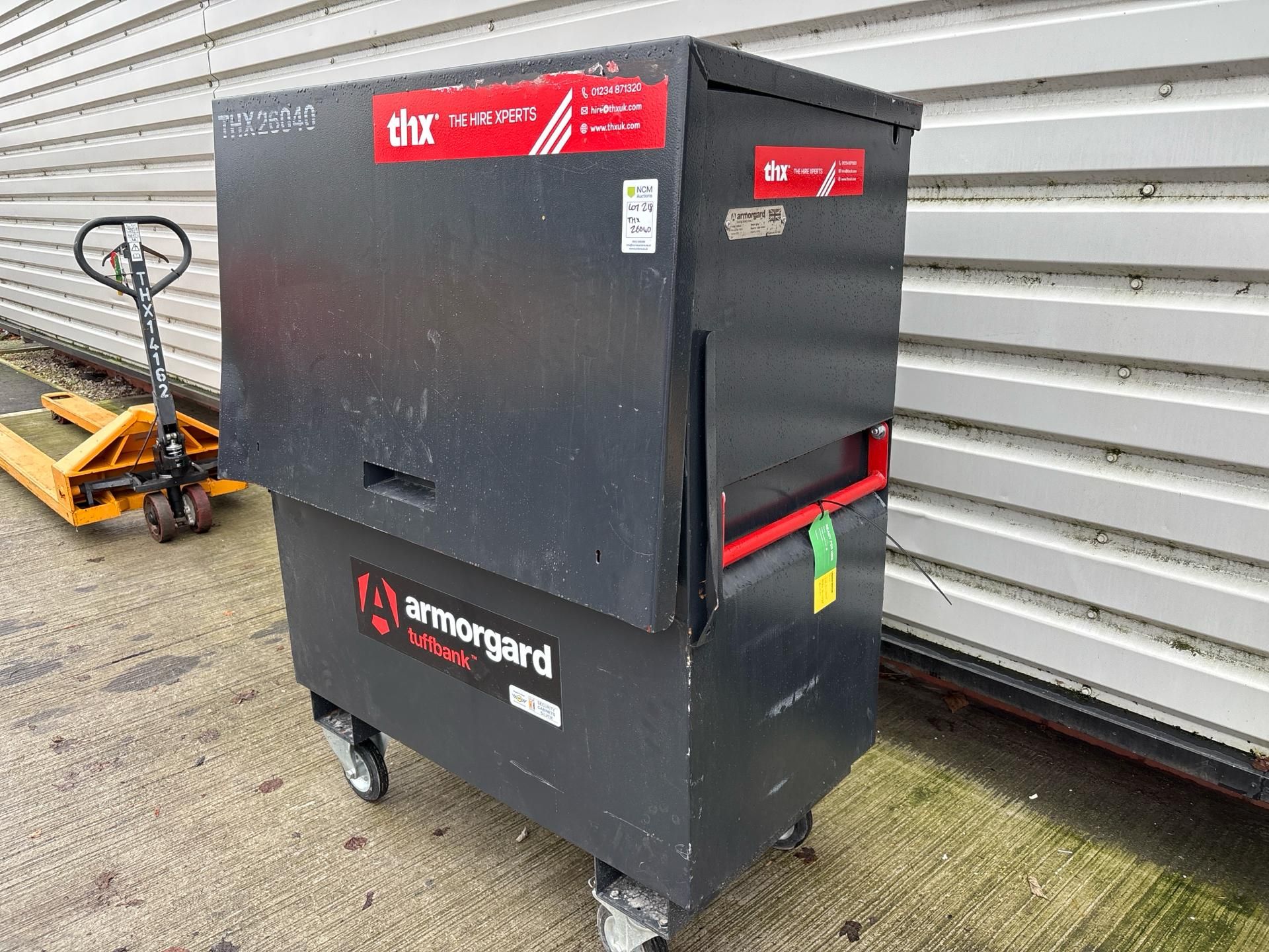 Wheeled Site Security Chest - Large. S/N: 37C-THX26040 - No Reserve - Image 6 of 9