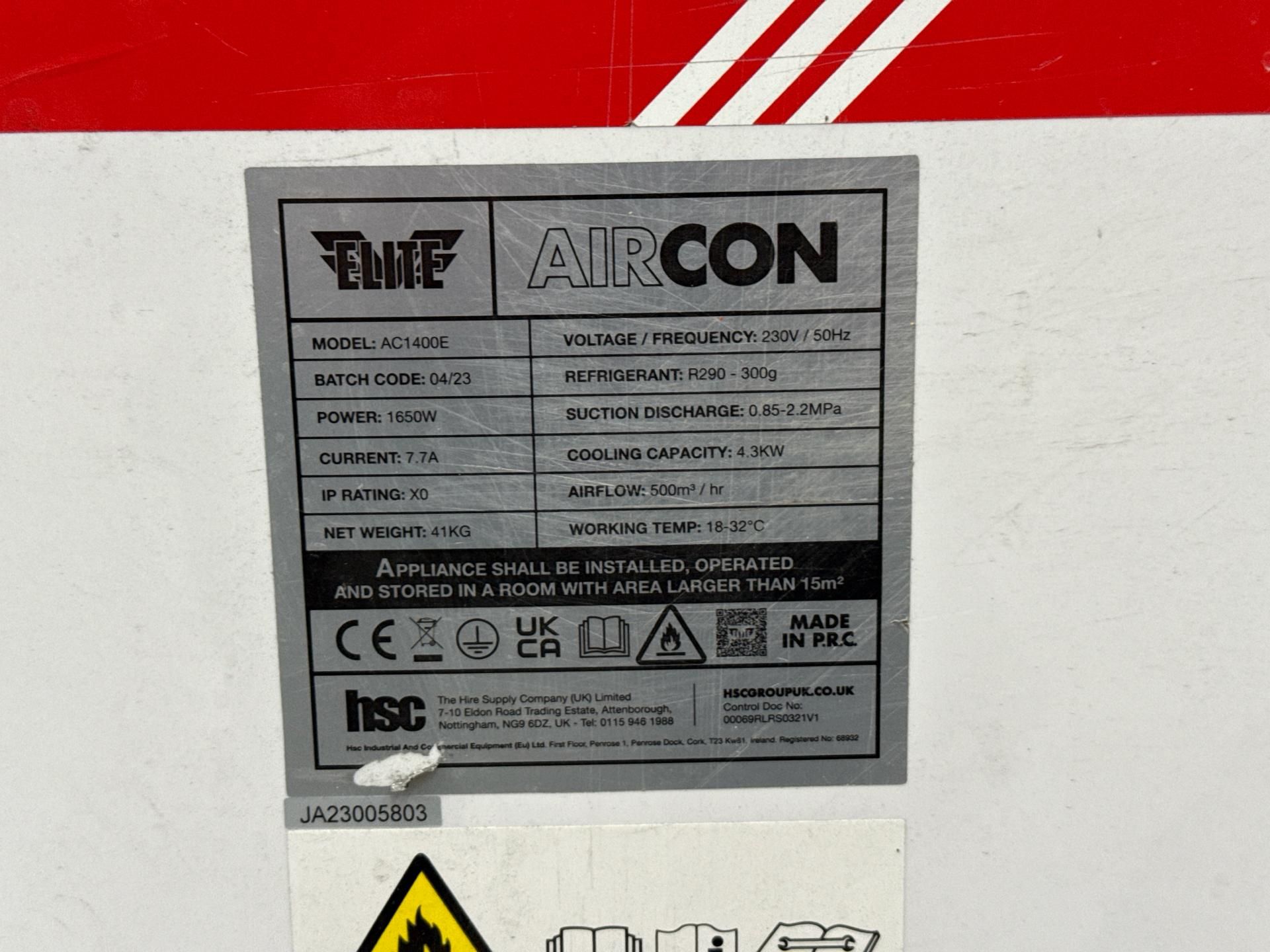 Portable Air Conditioning Hot & Cold Unit - Thx26960 - No Reserve - Image 7 of 7