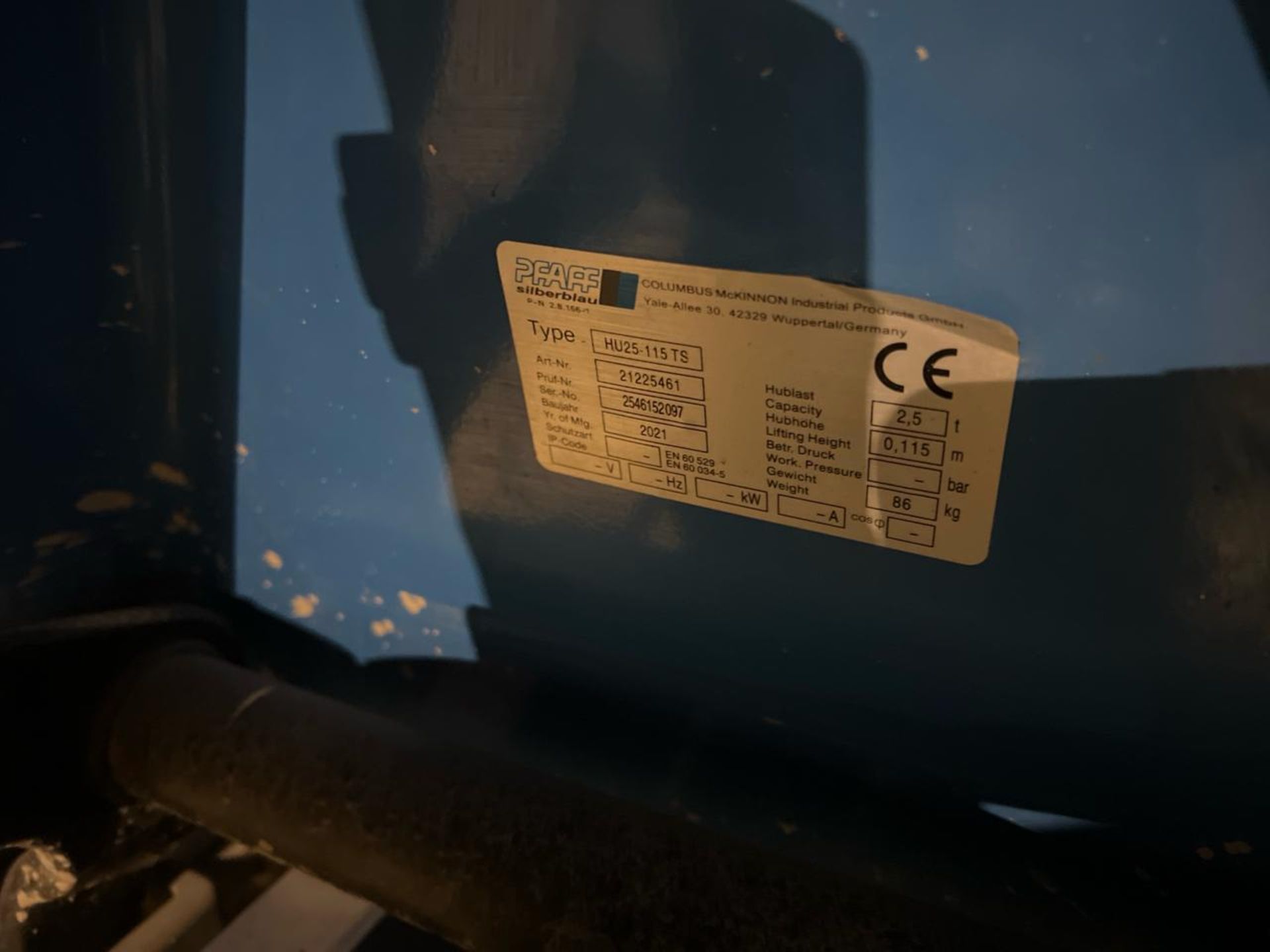 Manual Pallet Truck THX9726 - No reserve - Image 5 of 7