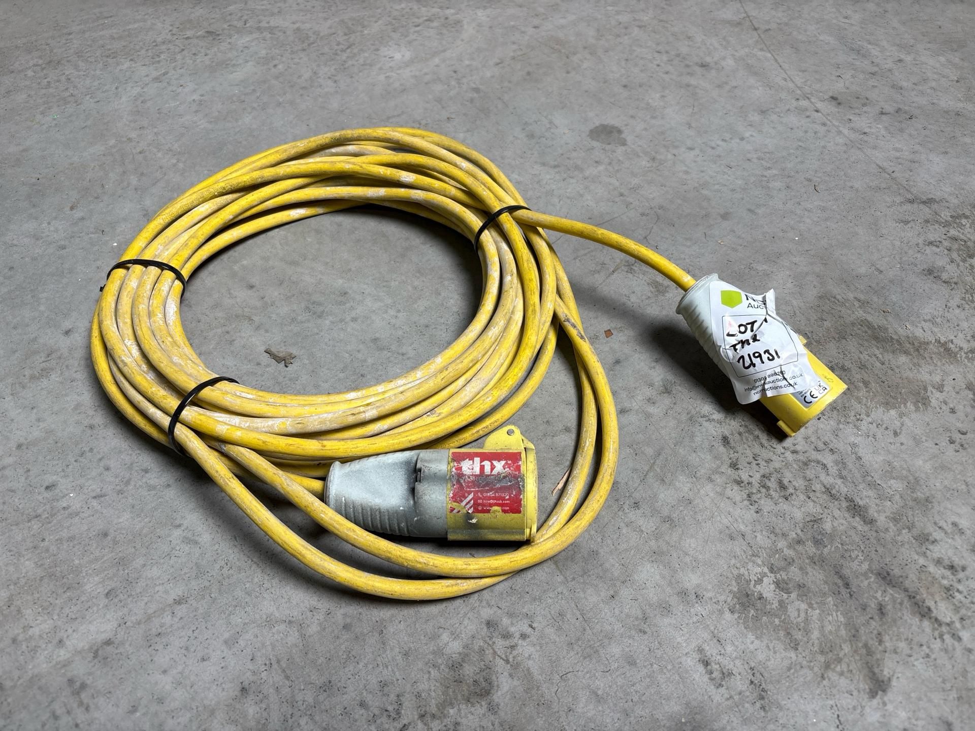 14M Extension Cable 110V 16A -THX21931 - No Reserve - Image 2 of 5