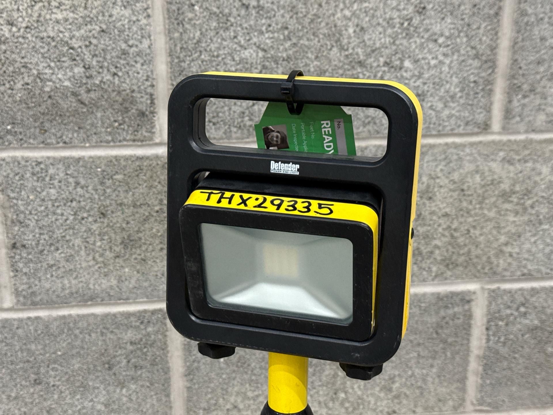 Defender LED Rechargeable Light With Telescopic Stand - Thx29335 - No Reserve - Image 2 of 4