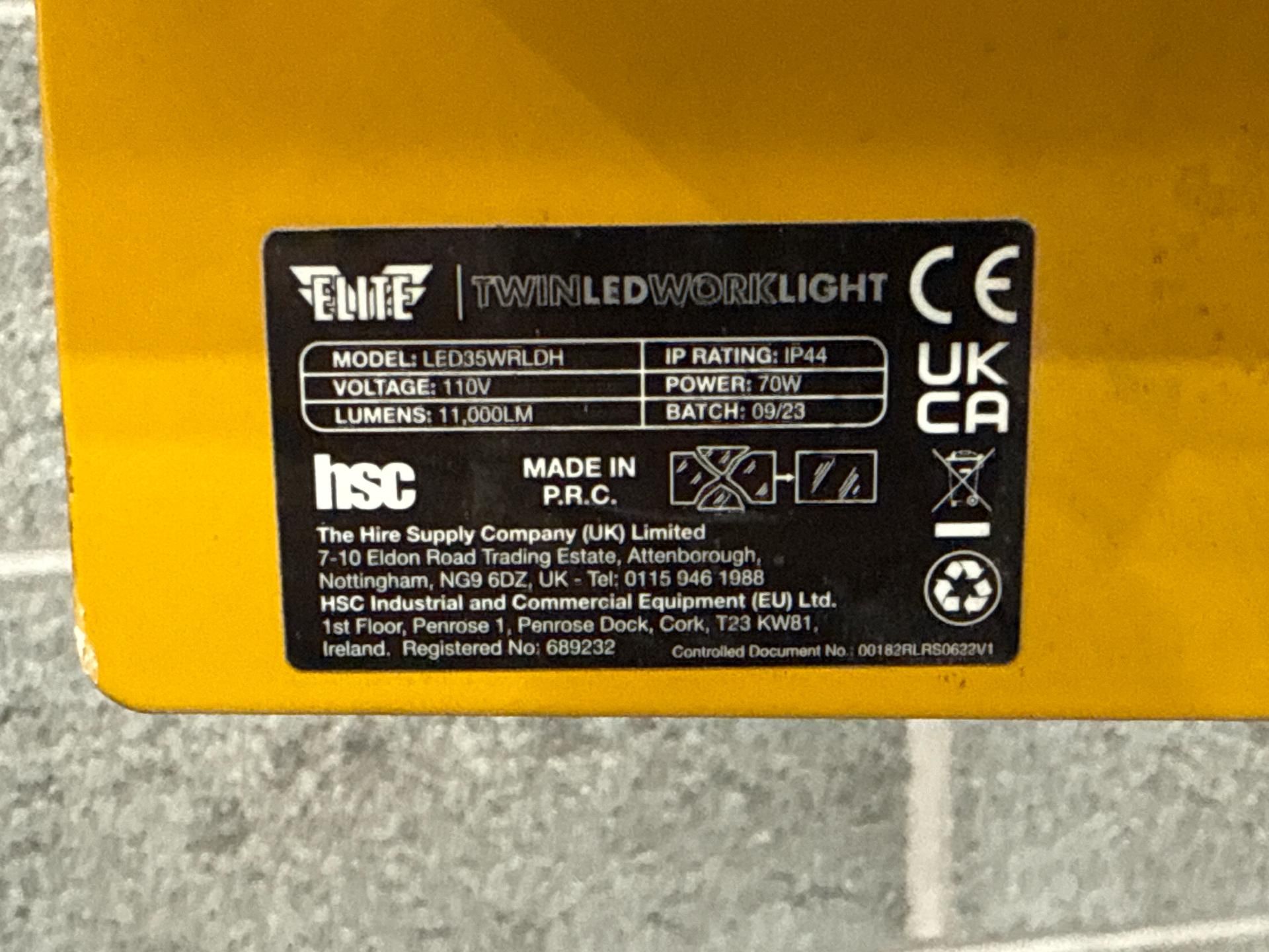 V Twin Head Led With Power Take Off. S/N: Blank-THX18976 - No Reserve - Image 6 of 8