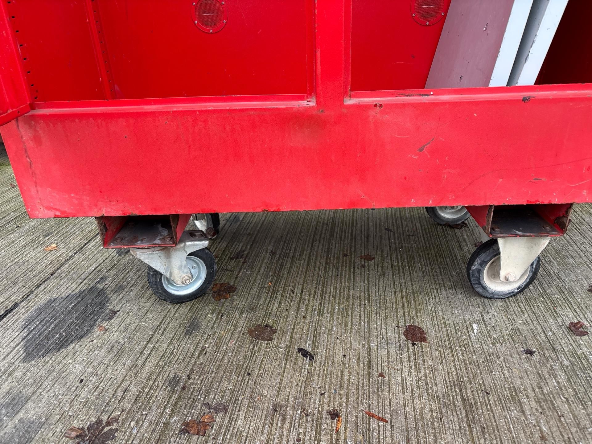 Flamstor Cabinet - Large C/W Wheels. S/N: 1247B-THX7238 - No Reserve - Image 4 of 10