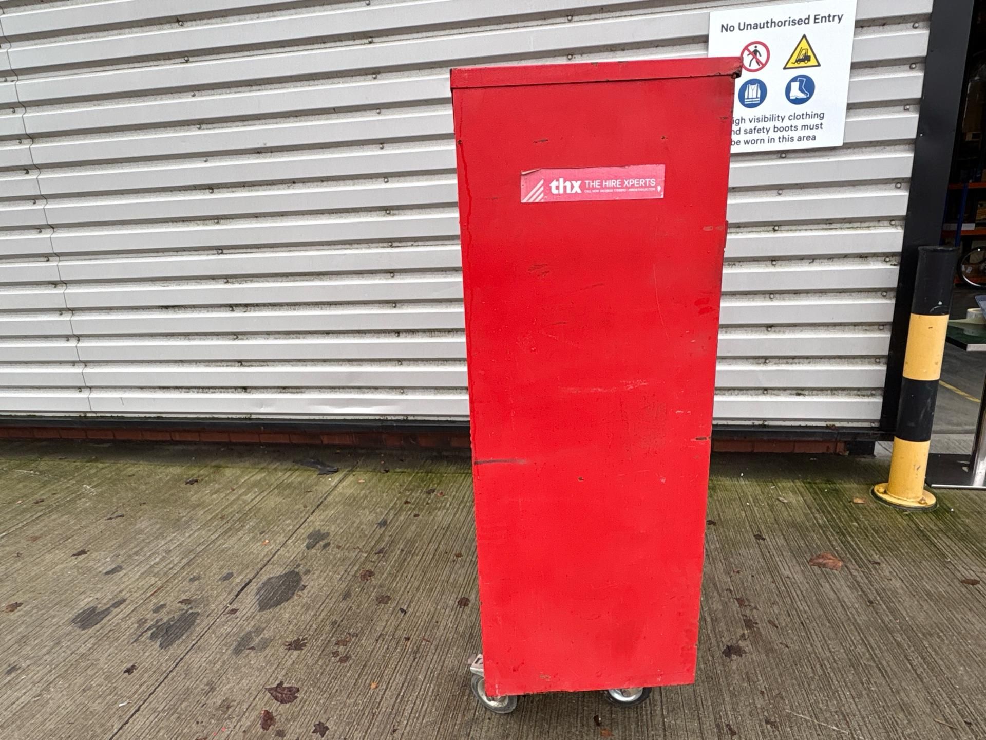 Flamstor Cabinet - Large C/W Wheels. S/N: 1247B-THX7238 - No Reserve - Image 7 of 10