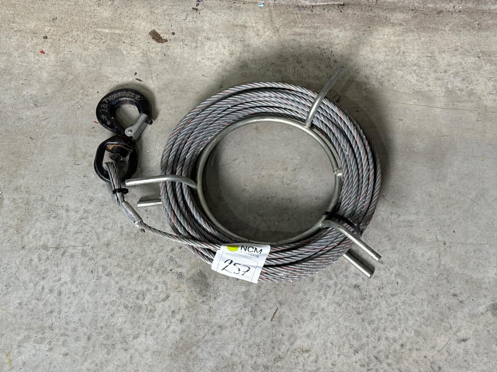 Wire Rope Reel - THX19822 - No Reserve