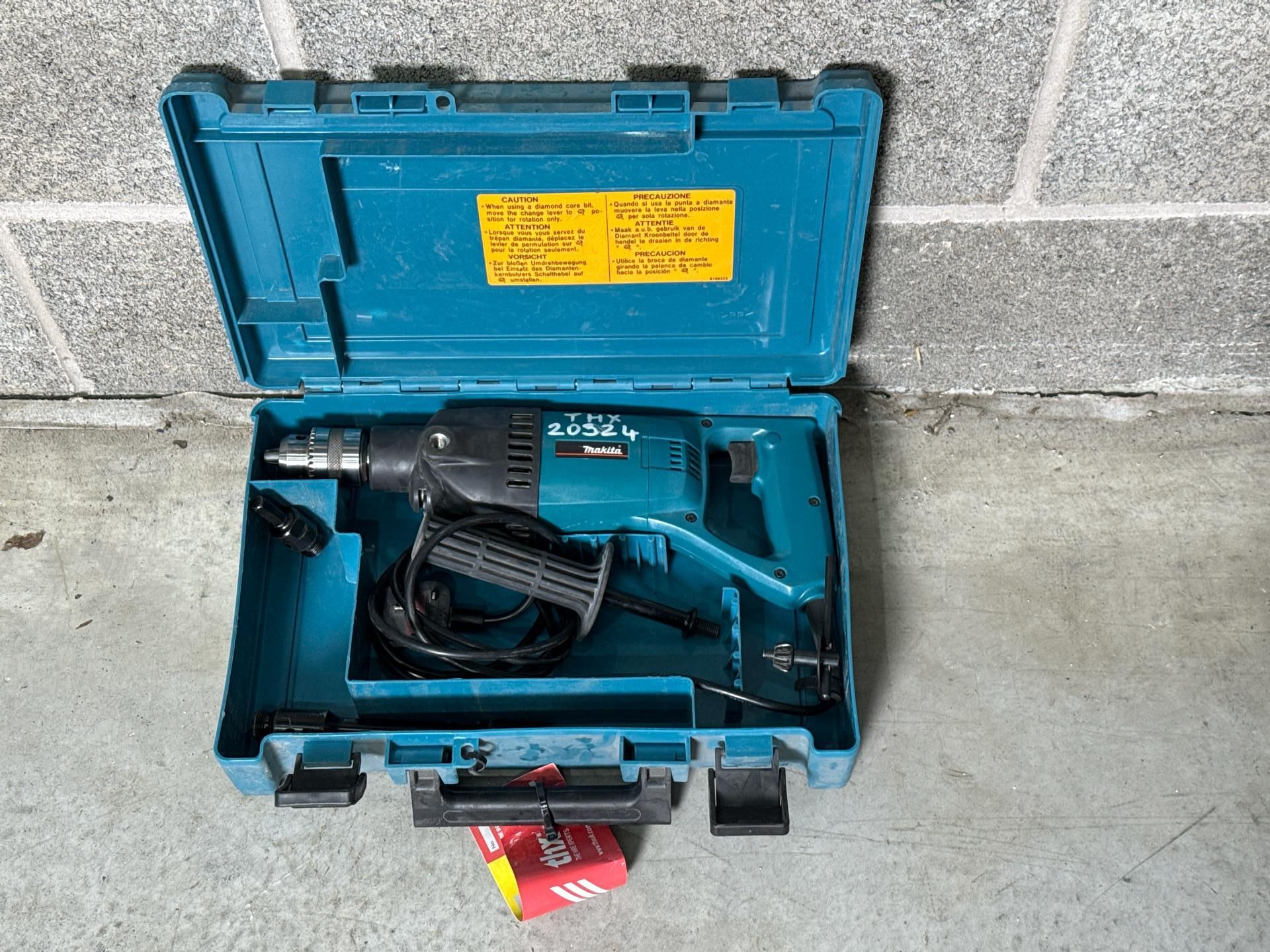 Makita Electric Diamond Core Drill - THX20324 - No Reserve - Image 5 of 7