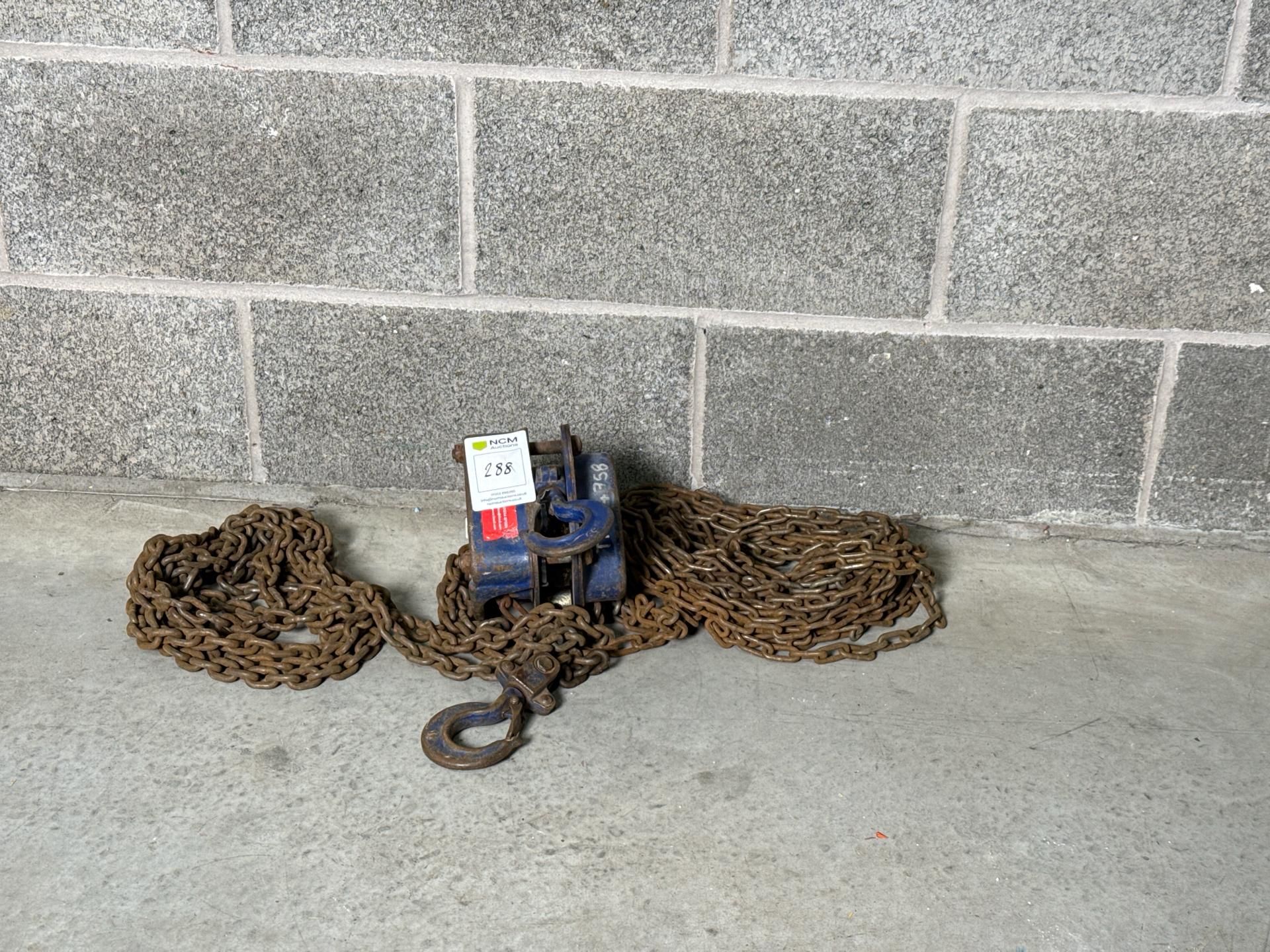 Manual Chain Block - THX4758 - No reserve