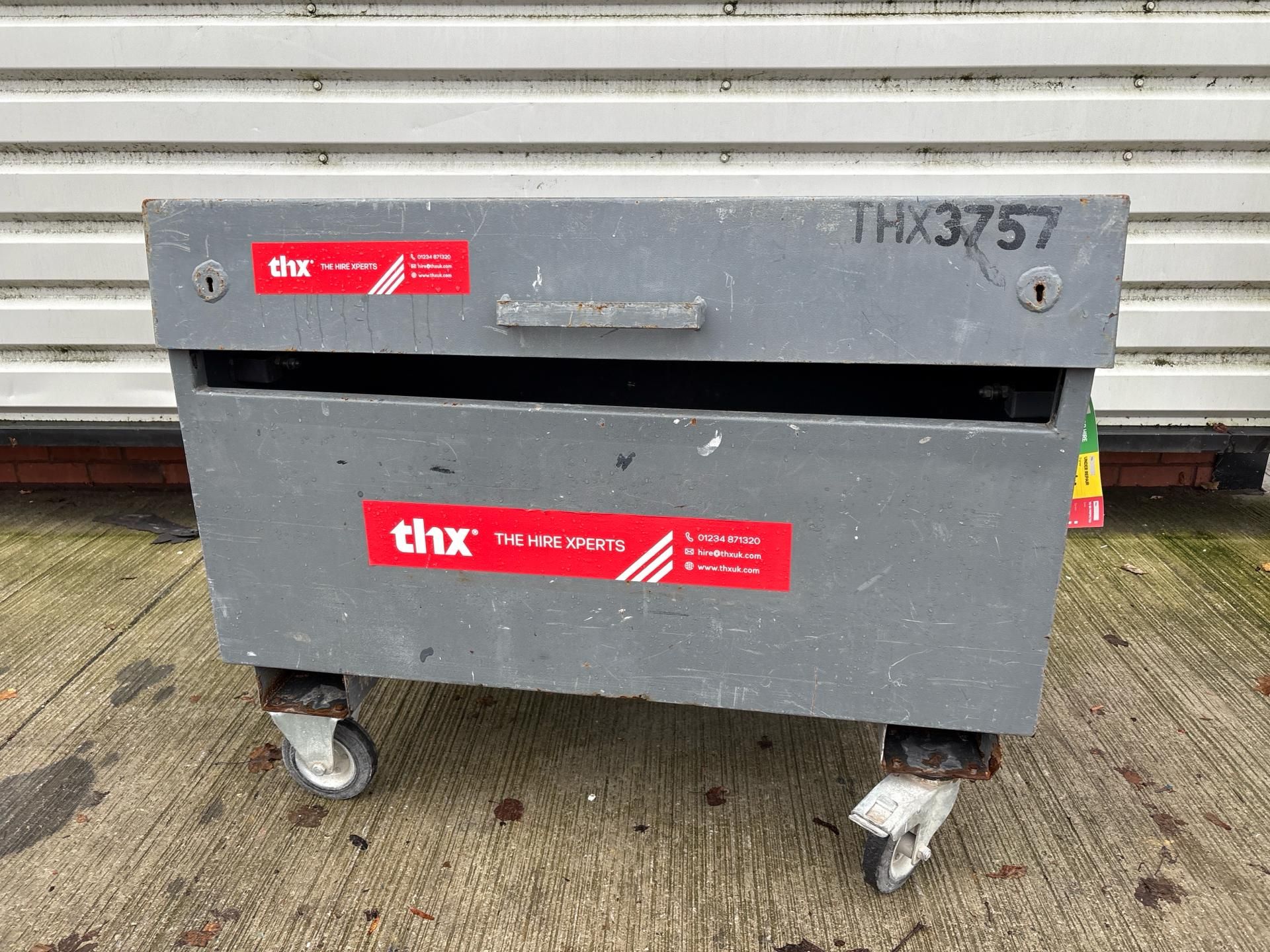 Wheeled Site Security Chest - Medium. S/N: 138-THX3757 - No Reserve - Image 4 of 8