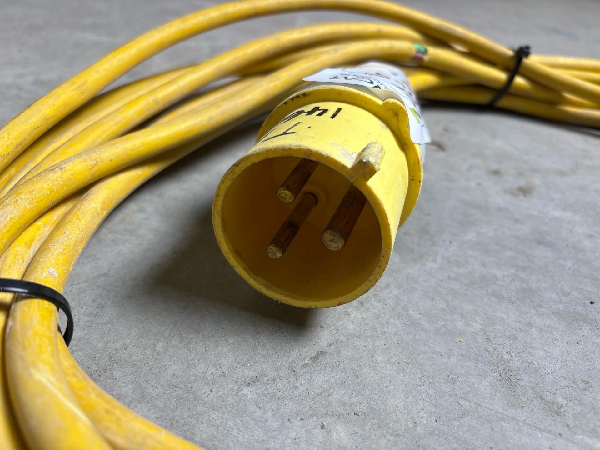 14M Extension Cable 4Mm 110V 32A -THX14662 - No Reserve - Image 3 of 5