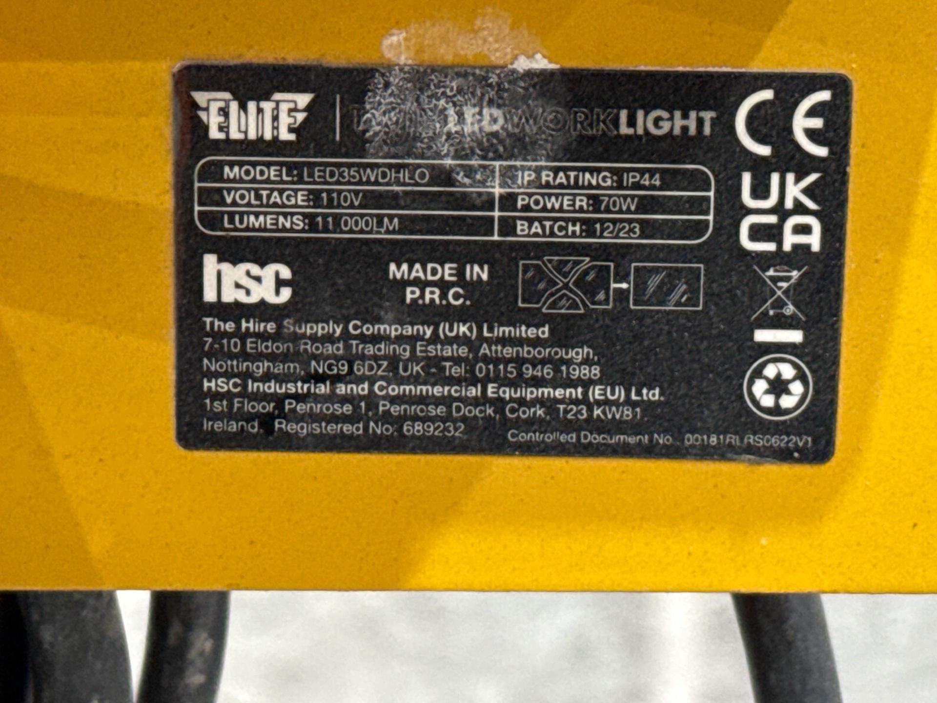 V Twin Head Swing Leg Led Lighting - Thx19020 - No Reserve - Image 3 of 5