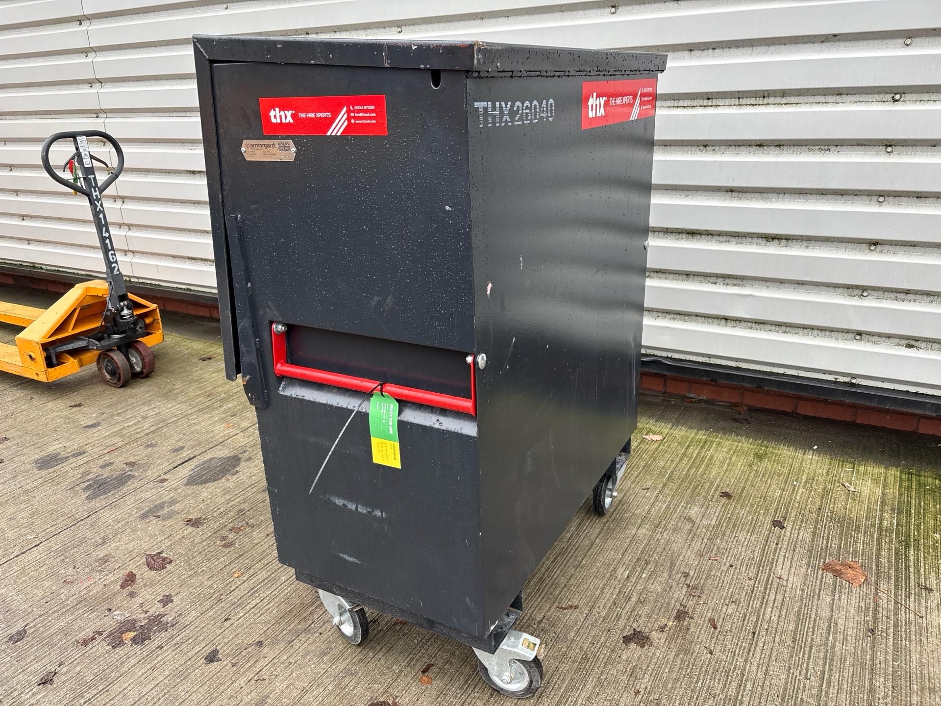 Wheeled Site Security Chest - Large. S/N: 37C-THX26040 - No Reserve - Image 8 of 9